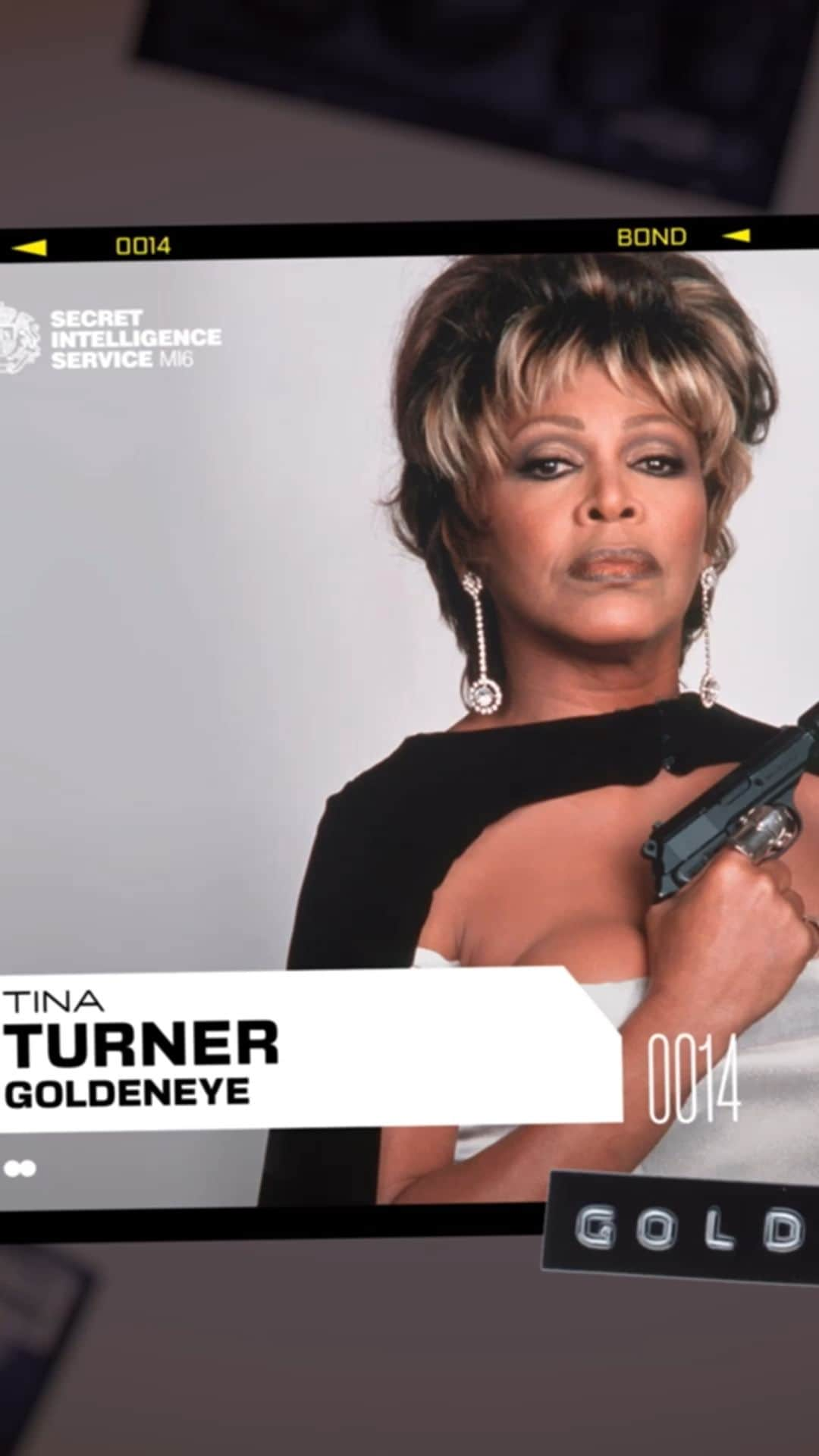 James Bond 007のインスタグラム：「The story behind the late Tina Turner’s Bond theme GOLDENEYE, from Prime Video documentary The Sound of 007.」