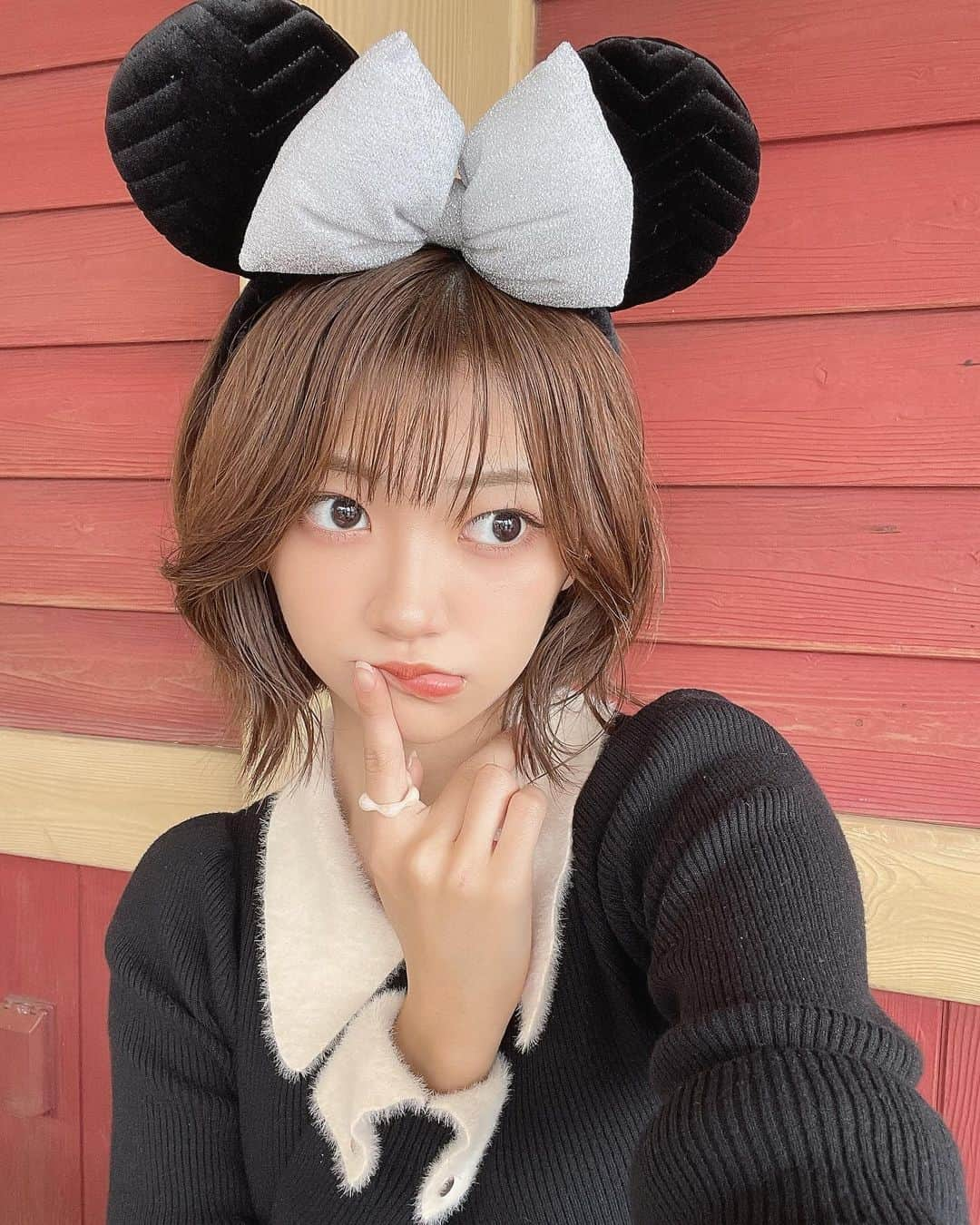 板倉可奈のインスタグラム：「ディズニー自撮り集~ (♡)  #kanacolor #ディズニー #tds」