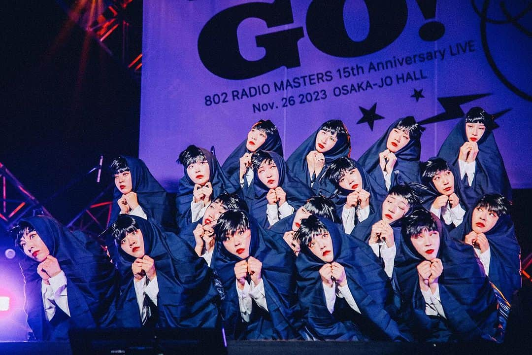 FM802さんのインスタグラム写真 - (FM802Instagram)「802 RADIO MASTERS 15th Anniversary LIVE GO! HAPPY GO!🎉#ヒロト55  11/26(日)📍大阪城ホール  #アバンギャルディ が登場✨    📷日吉"JP"純平 @junpeihiyoshi」11月26日 19時36分 - fm802_pr