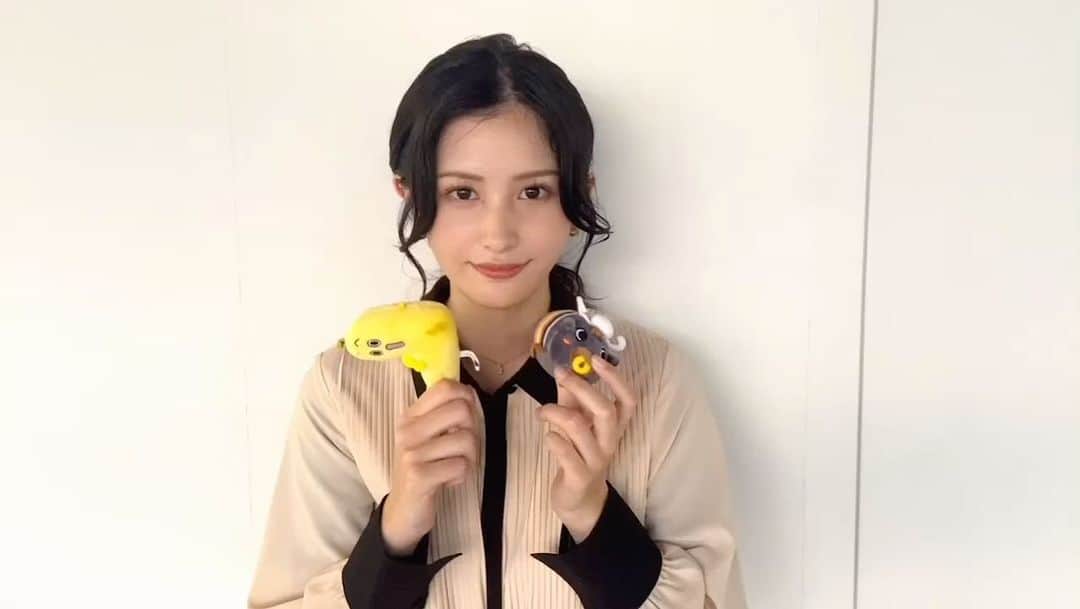 池谷実悠のインスタグラム：「中根ちゃんが撮ってくれました。 いよいよです。  ヒェー緊張する。  #テレ東 #アナウンサー #競輪祭」