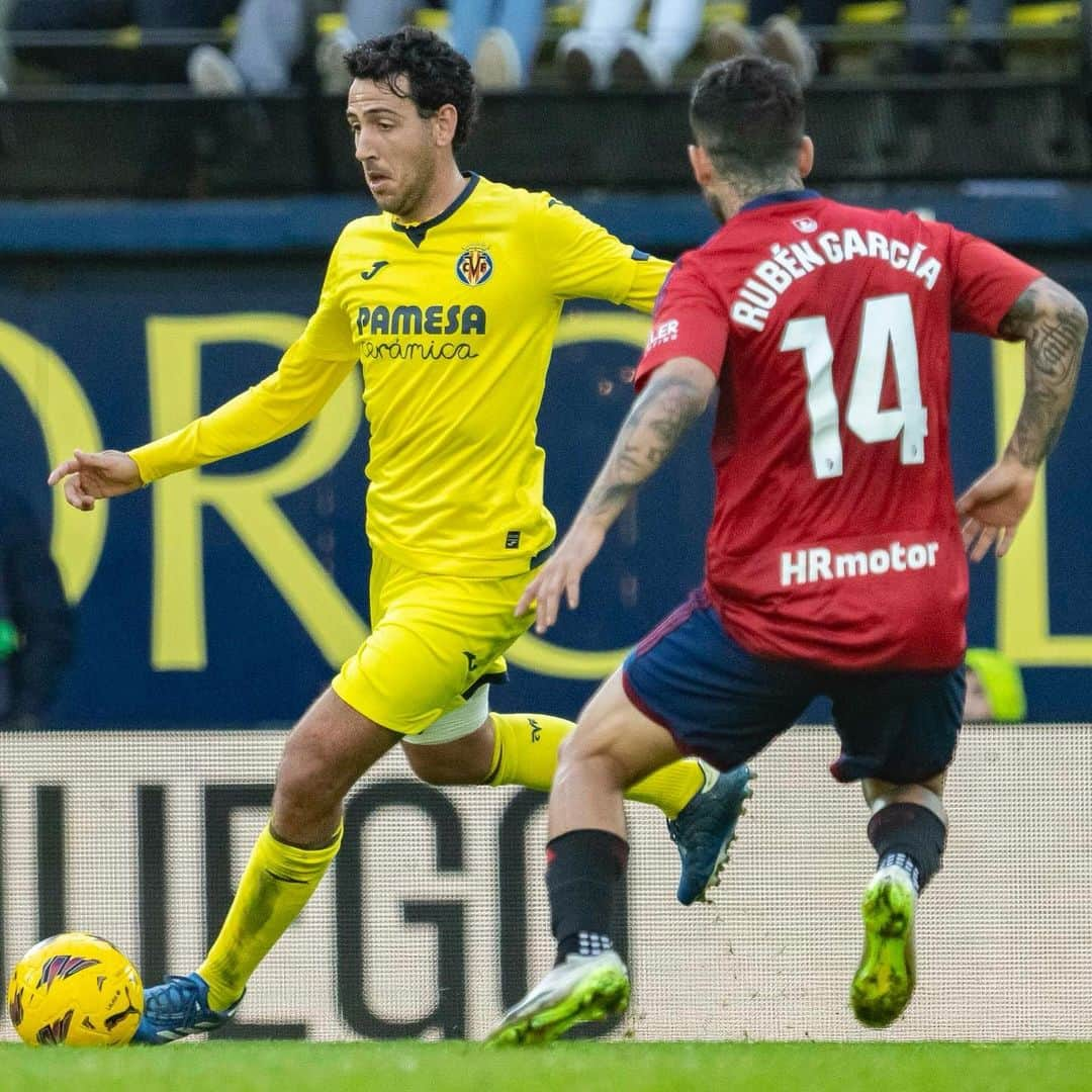 ダニエル・パレホのインスタグラム：「¡No dejamos de intentarlo! Una victoria más que necesaria 👏🏼 Seguimos trabajando @villarrealcf #LaLiga」