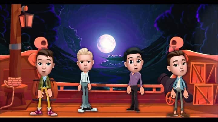 ダミアン・マクギンティーのインスタグラム：「Celtic Thunder The Wellerman - Animated Music Video.  Thank you for the incredible comments on our new album, Odyssey. Buy or stream at the link in bio.」