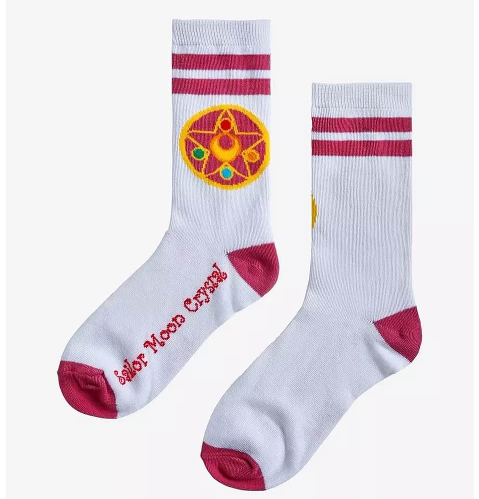 Sailor Moonのインスタグラム：「✨🌙 Super cute Sailor Moon socks from @hottopic! 🌙✨  #sailormoon #セーラームーン　#socks」