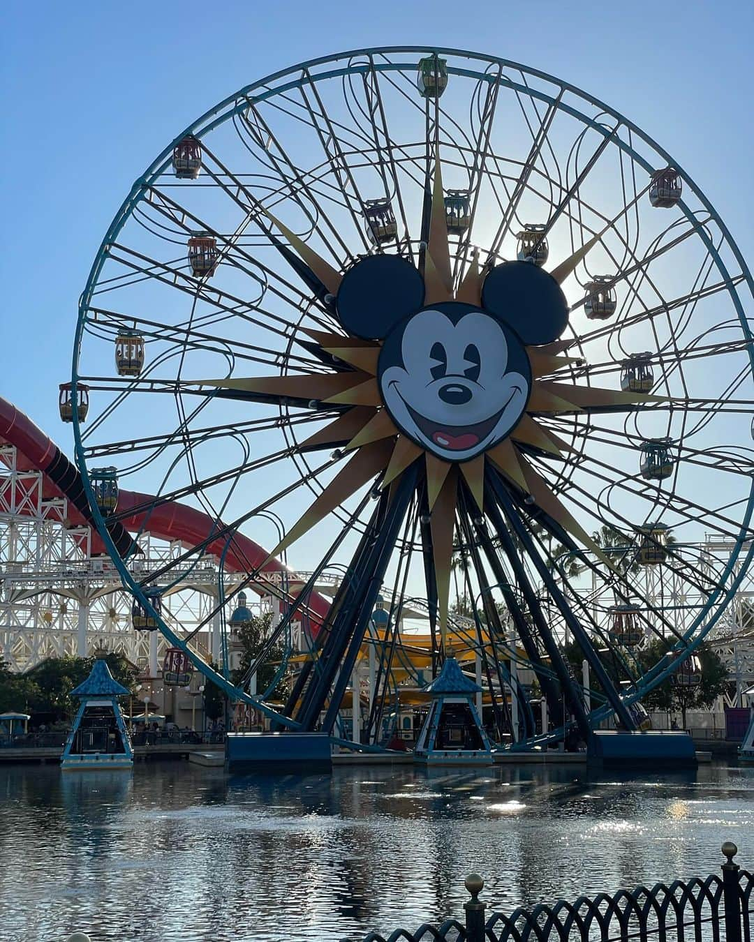 新谷伊沙李のインスタグラム：「🏰💕✨🐭🎡」