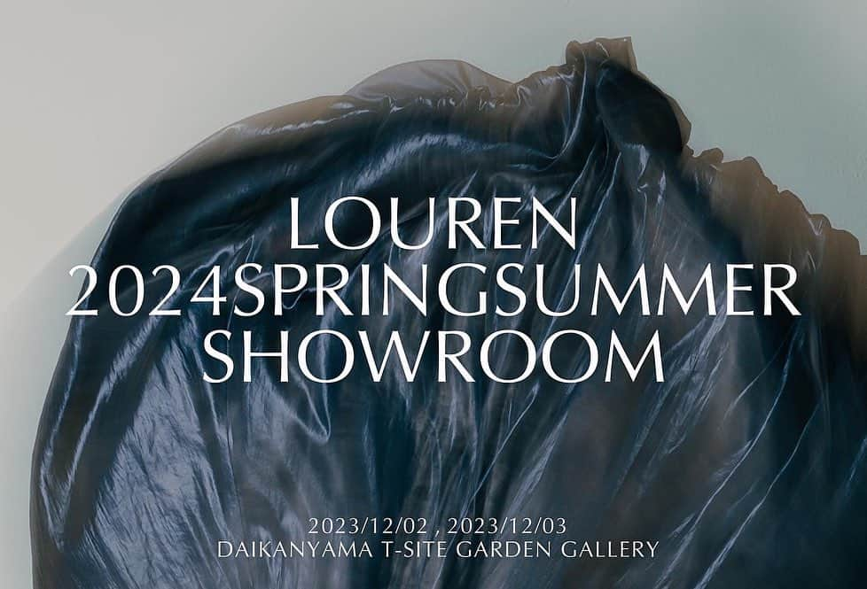 佐藤涼実のインスタグラム：「@louren__official  2024SPRINGSUMMER SHOWROOM 12/2,12/3 DAIKANYAMA T-SITE GARDENGALLERY   SHOWROOM開催まで残り僅かとなりました  今回展示/受注販売とさせていただくアイテムは 今年9月にパリ ファッションウィークにて 発表したショーコレクションとなります  通常の2024春夏アイテムとは別でご用意している 特別なラグジュアリーラインです  詳細はイベント前の販売アイテム公開と共に ご案内させていただきますので 是非CHECKしてみてくださいね♡   新たな試みに緊張と不安もありますが 私自身も楽しみで仕方ないです🫶 皆様のご来場を心よりお待ちしております！」