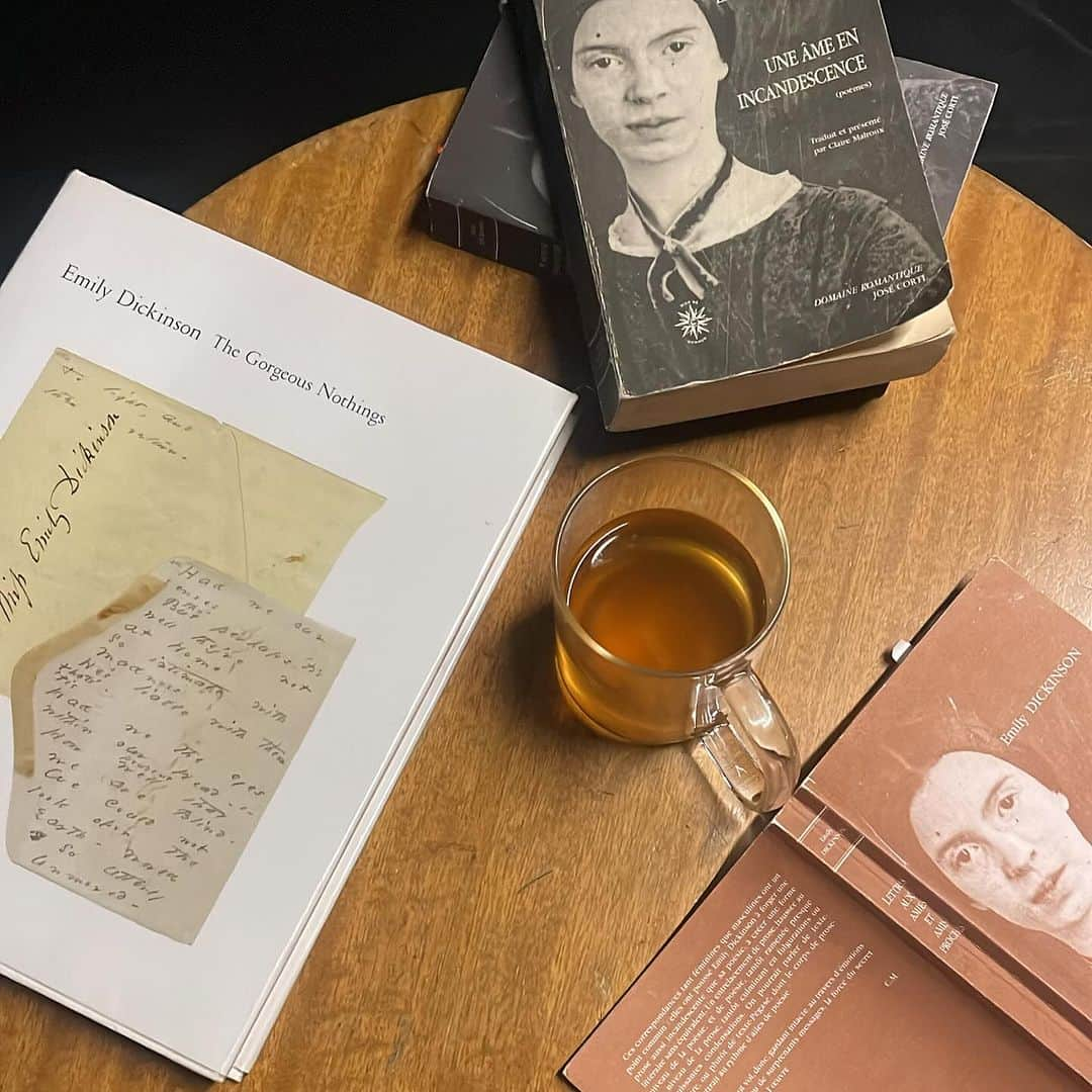 ルー・ドワイヨンさんのインスタグラム写真 - (ルー・ドワイヨンInstagram)「Ma Carte Blanche Emily Dickinson 🤍🪽est finie, merci Rennes  Merci @tnb_rennes et ses équipes  Artwork @stephanemanel  Robe @oliviertheyskens  Management @murielmbiarritz Sold out 💓」11月26日 22時32分 - loudoillon