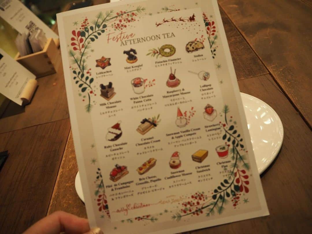 近野莉菜さんのインスタグラム写真 - (近野莉菜Instagram)「@anaintercontinentaltokyo のクリスマスアフタヌーンティーに行ってきたよ☃️🎄  どれも可愛いすぎて、食べるのもったいなかった〜🤣　  寒くなってきたので、体調にはお気をつけください🤧😷🤒」11月26日 22時57分 - chikano.rina