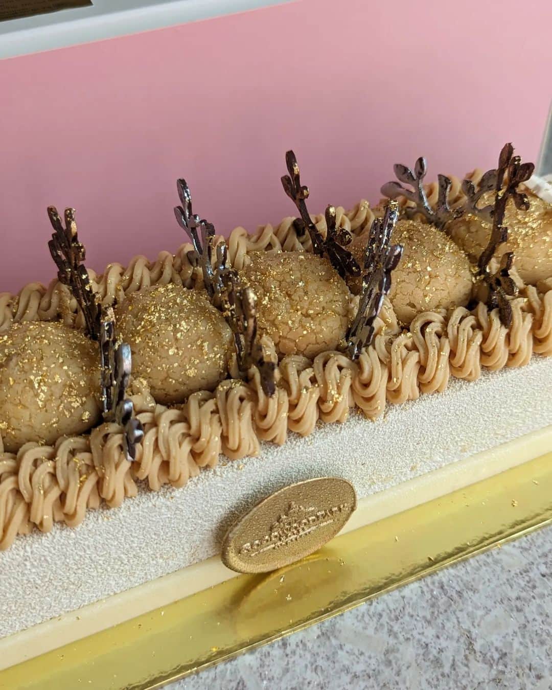 Li Tian の雑貨屋さんのインスタグラム写真 - (Li Tian の雑貨屋Instagram)「Stoked to receive this Snowy Splendour Log Cake ($99 nett for 1kg) that not only looks stunning but offers loads of caramelized milky notes with the use of Dulcey Chocolate.   There's a crunchy white choc macademia nut layer on the base too!   20% off orders before 10 Dec for citi, dbs/posb, HSBC, maybank, ocbc, UOB cardholders   #goodwood #sghotel #christmas  #cakes #seasonal #chocolate #sgdesserts #sgcakes」11月26日 23時15分 - dairyandcream