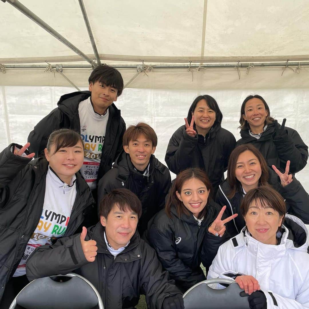 植草歩さんのインスタグラム写真 - (植草歩Instagram)「🏃‍♂️ オリンピックデーラン板橋大会☁️ 極寒だったけど、色んなスポーツを地域の方々と触れ合えて楽しかったです♥️ そしてオリンピックを通して他競技の方々とも仲良くなれて嬉しくおもいます。  こんな機会を作ってくれた @teamjapanjoc に感謝です🙏   #オリンピックデーラン   #オリンピックデーラン板橋大会」11月26日 23時51分 - ayayumin0725