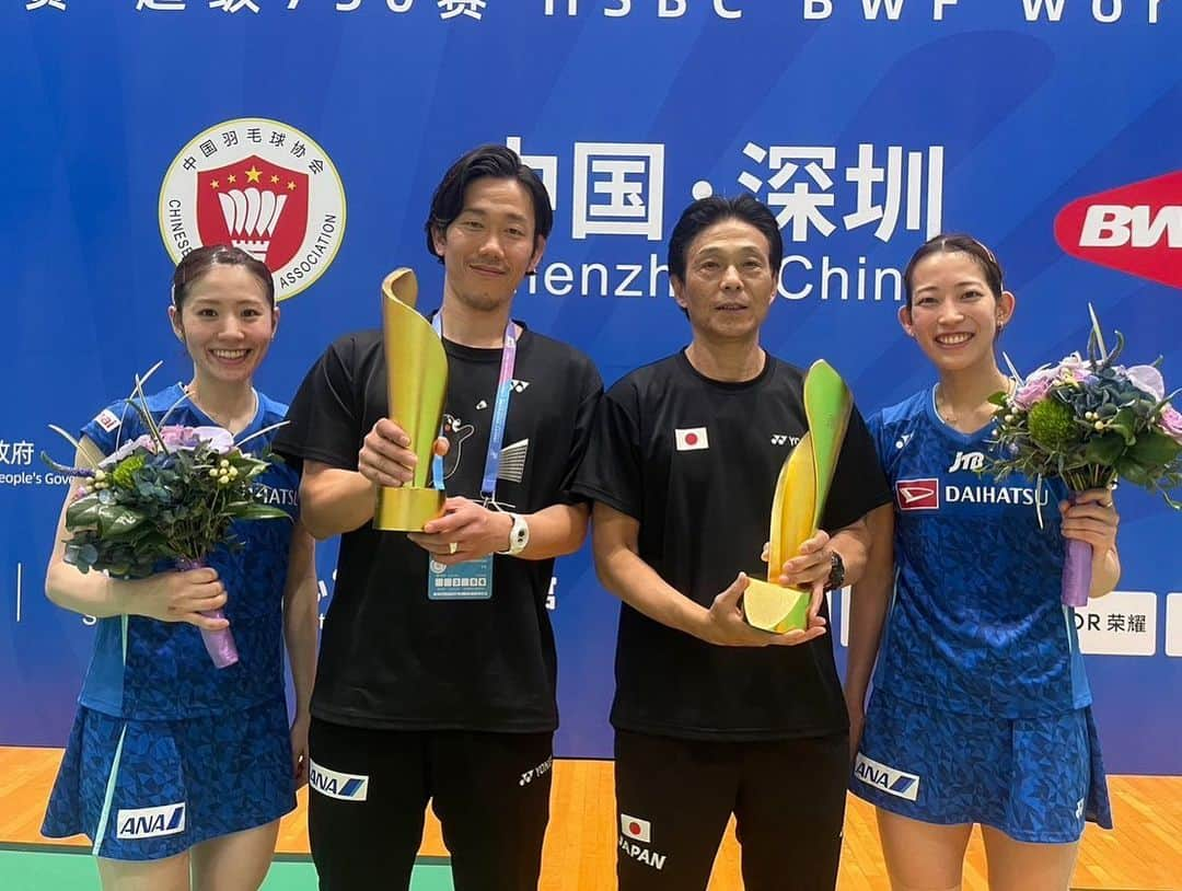 志田千陽さんのインスタグラム写真 - (志田千陽Instagram)「. china masters2023  たくさんの応援ありがとうございました😌💓  まだまだこれから。 もっともっと頑張ります…！」11月27日 0時28分 - _chiharushida_