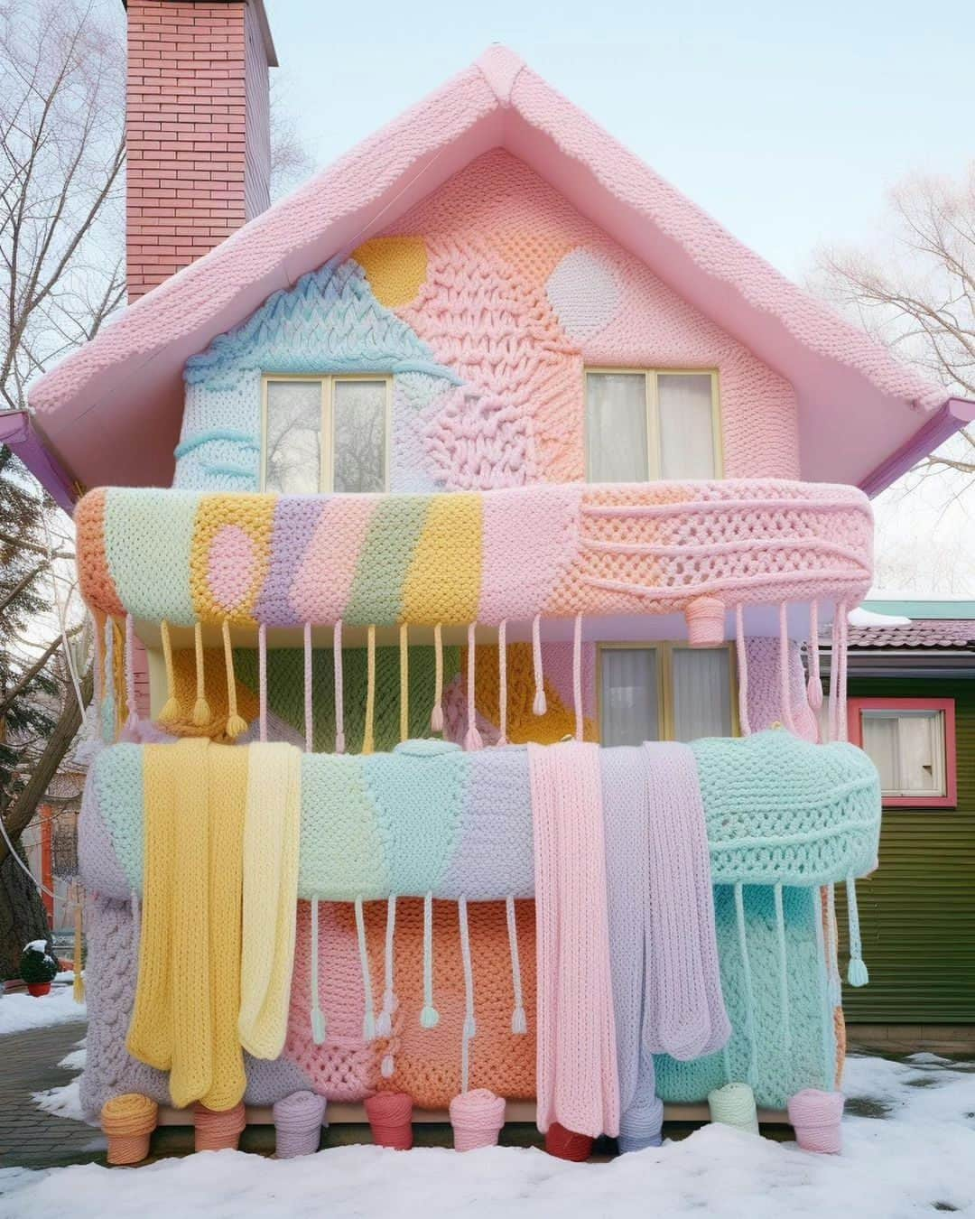 Cosmopolitanさんのインスタグラム写真 - (CosmopolitanInstagram)「Just needed to take a sec to appreciate the cutest house I’ve ever seen—that’s all. ✨  #rg @joooo.ann」11月27日 1時00分 - cosmopolitan