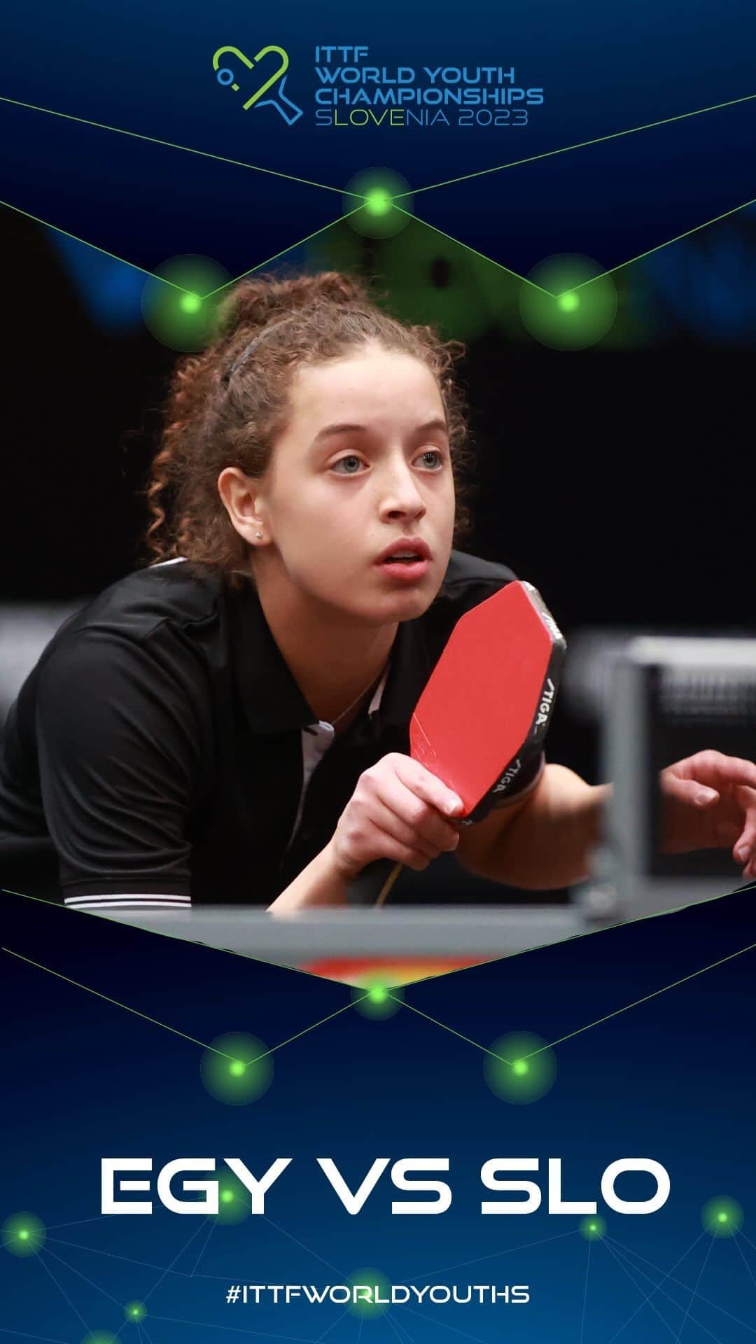 ITTF Worldのインスタグラム：「Egypt’s Hana Goda puts the nail in the coffin of Slovenia’s hopes in the Teams event of #ITTFWorldYouths 🥺」