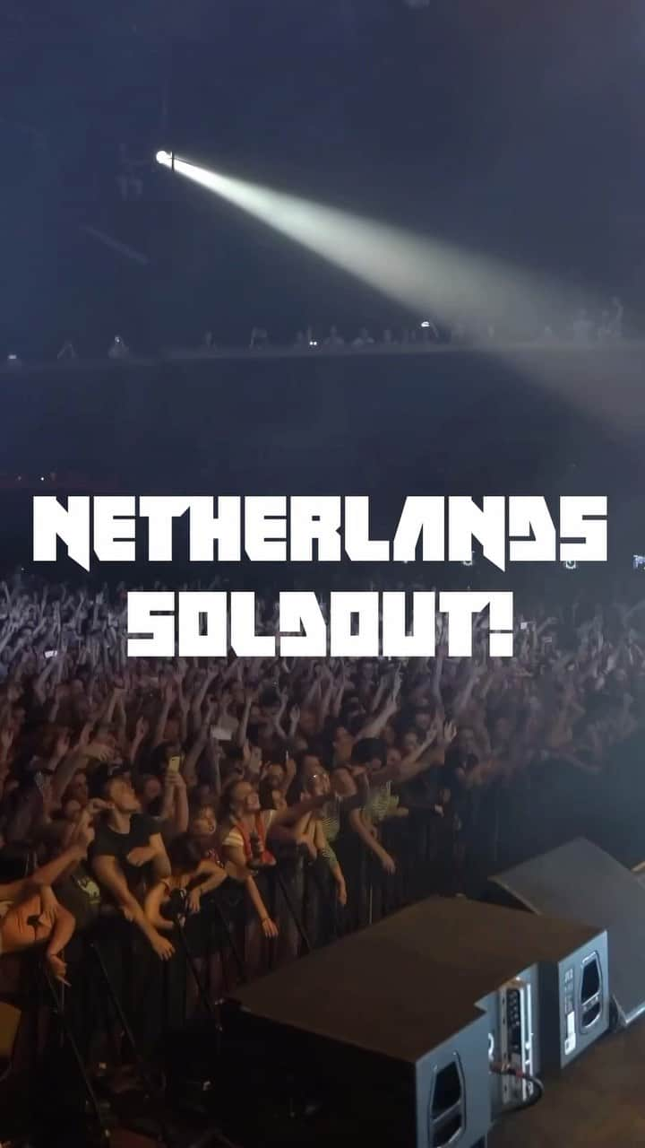 ダイ・アントワードのインスタグラム：「NETHERLANDS 🇳🇱 SOLDOUT!  Link in bio for available EU dates.」