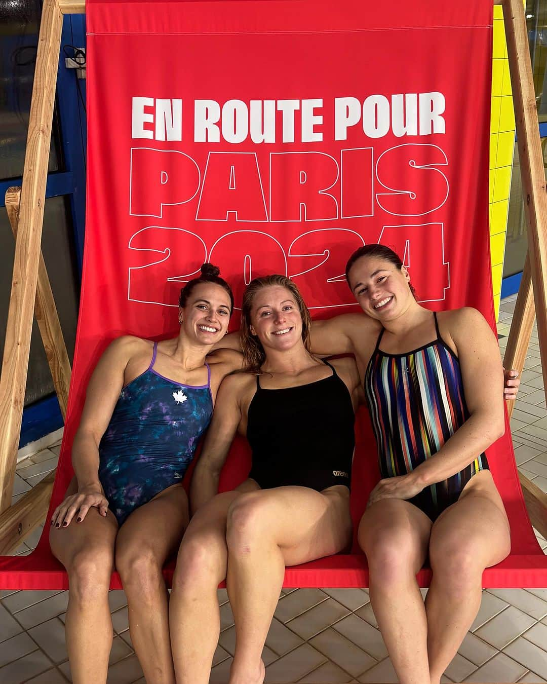 キーラ・トゥサントのインスタグラム：「20 days on the mountain with these two🏔️❤️ next up: Rotterdam Qualification Meet!! #EnRoutePourParis2024」