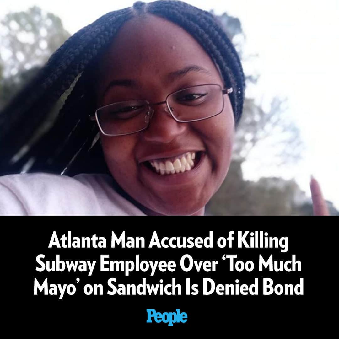 People Magazineのインスタグラム：「The man accused of killing a Subway employee and injuring another over a dispute about mayonnaise on his sandwich has been denied bond more than one year after the deadly shooting.  Read more in our bio link. | 📷: Facebook」