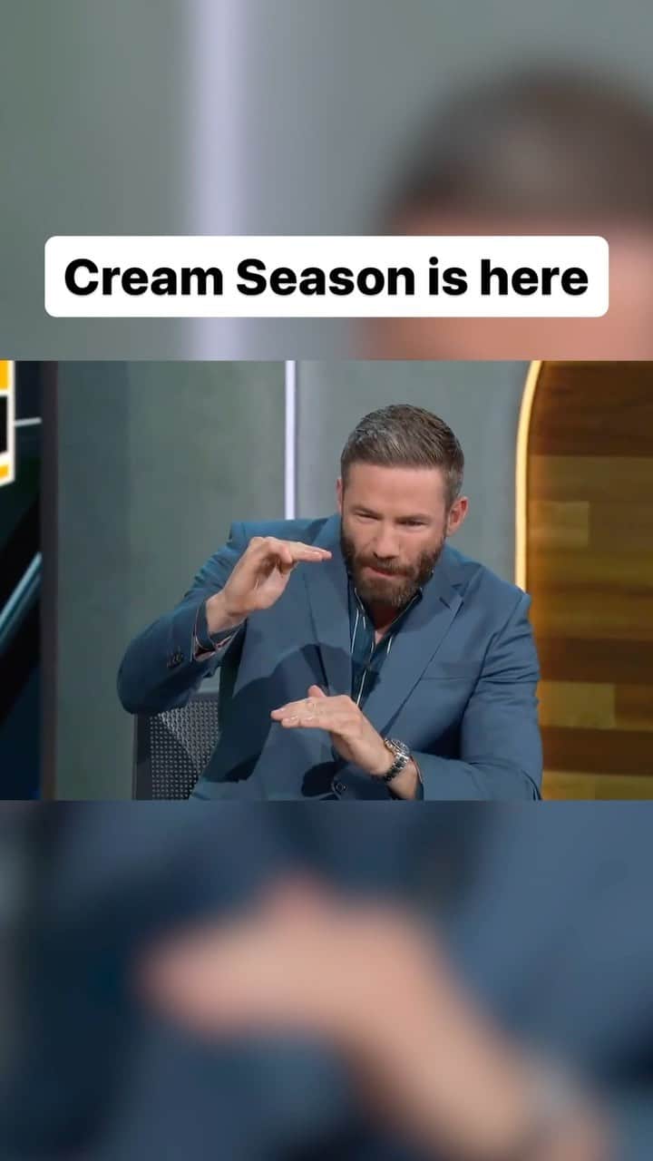 ジュリアン・エデルマンのインスタグラム：「“The cream always rises to the top.”  Julian @edelman11 breaks down what “cream season” is in the NFL」