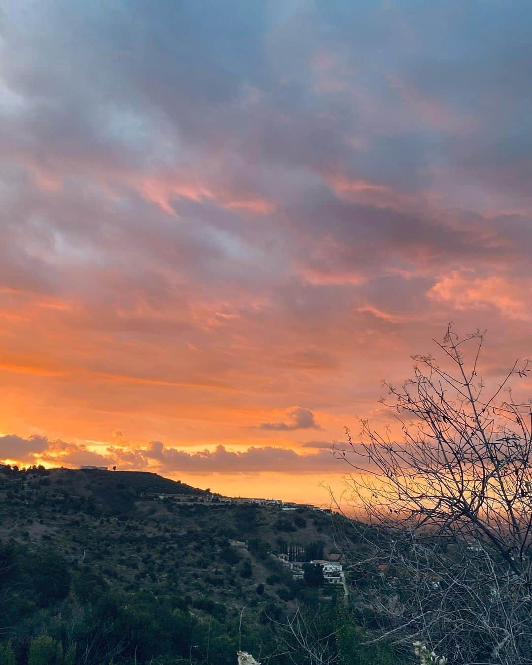 ニア・ピープルズさんのインスタグラム写真 - (ニア・ピープルズInstagram)「Walking this beautiful sunset yesterday I was captured by how beautiful the clouds reflected the colors of the sunset.  In that moment I felt deep appreciation for the various forms of human beings, on their  paths with their unique desires, successes, failures, joys and fears. I felt unified with all.  But That night I  awoke around 3 am sobbing with one hand on my lower abdomen. I became intensely aware of the expectations and hopes my body was holding regarding certain relationships . These expectations are like  an energetic noose keeping me bound to an “idea” of future with little regard for the truth of the  present.  And it is only in the present moment that we become  aware of endless possibilities we could never have even fathomed.  “As I release these old expectations, I free myself to create, to express as the Divine creator I am. “  We are all aspects of the Divine . How do you wish to express, to create?   Let us lean  into our worthiness of such divine desire.  #Desire #sunset #divine #expectations #freedom #abundance #creativity」11月27日 3時52分 - niapeeples