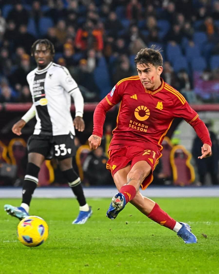 のインスタグラム：「Our 4,500th Serie A goal! ⚽️  #ASRoma #RomaUdinese」