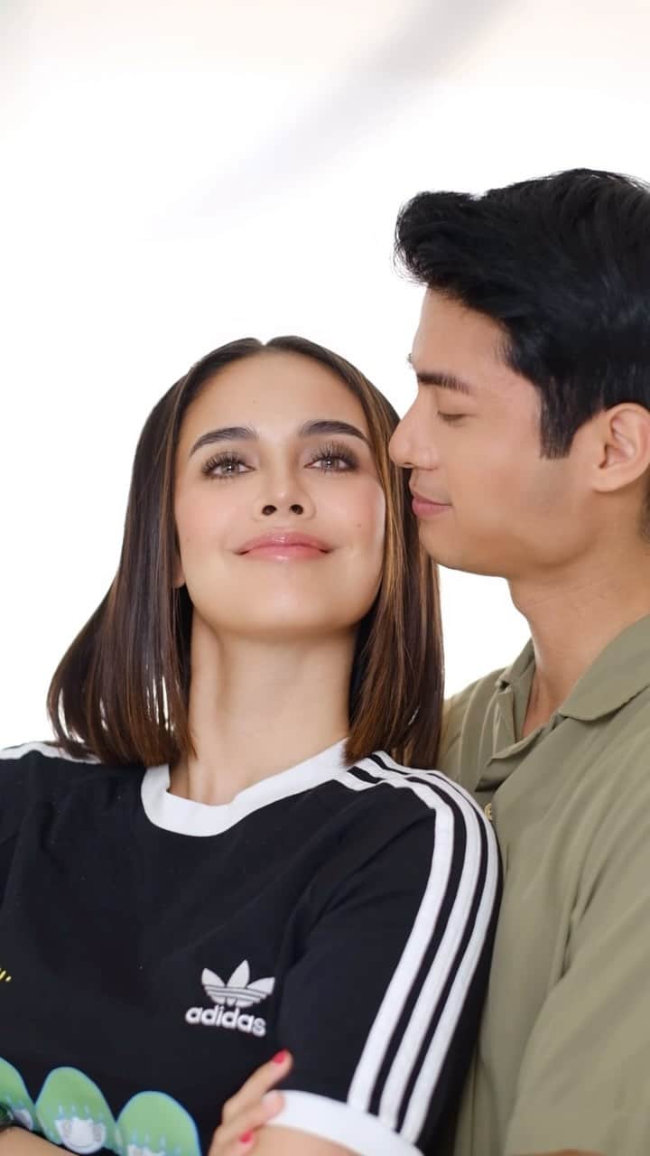 ミーガン・ヤングのインスタグラム：「Bonez & fofo  @meganbata @mikaeldaez   Makeup @delosreyesjason  Hair @hairbymarkibarrola   #meganyoung #mikaeldaez #Makeupbyjasondr」