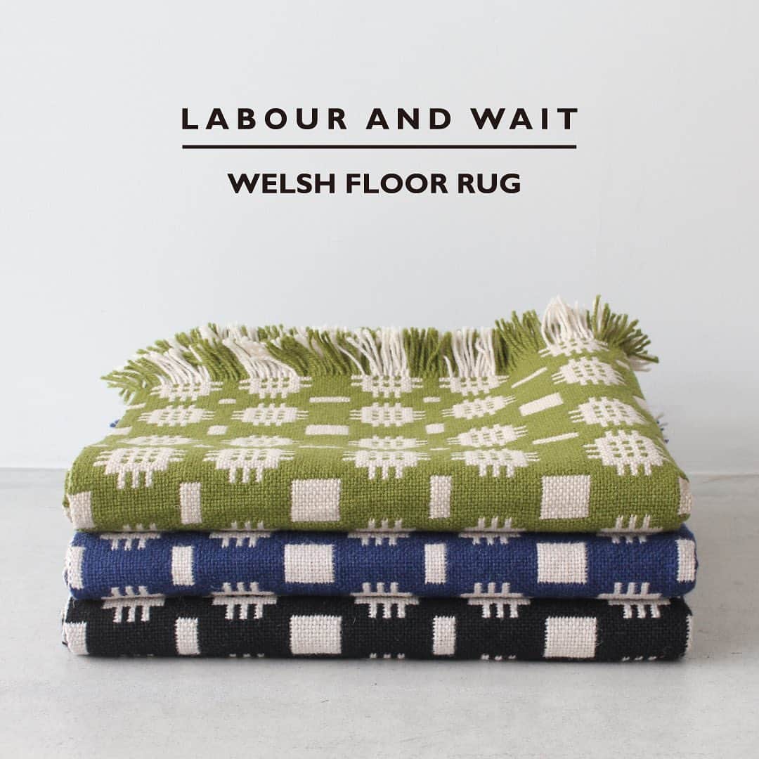 Bshop officialのインスタグラム：「LABOUR AND WAIT WELSH FLOOR RUG ¥31,900  @labourandwait  @labourandwait_tokyo   #labourandwait  #bshop」