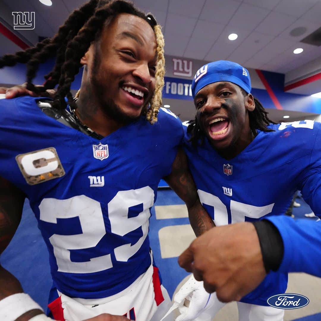 New York Giantsさんのインスタグラム写真 - (New York GiantsInstagram)「Big mood 😄」11月27日 7時30分 - nygiants