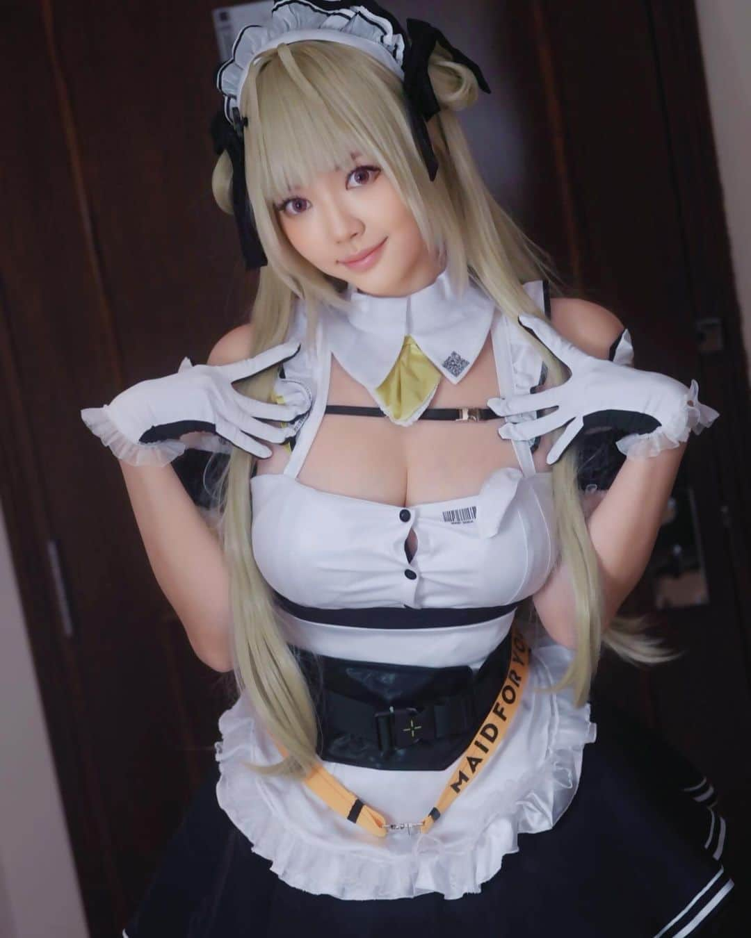 YingTzeのインスタグラム：「“ Maid for you ~ Maid for you ~ Meet the Maid Especially for you “ 💚  Very sorry for not being able to update much during AFA Singapore 2023 ! I had a busy weekend that I wasn’t able to post much but I’m very thankful to be able to meet you all 😭💚 ( proper appreciation post coming soon let me go back to Malaysia first )  Just want to let you all know that my heart is so filled with joy . Thank you for supporting me 😭💚」