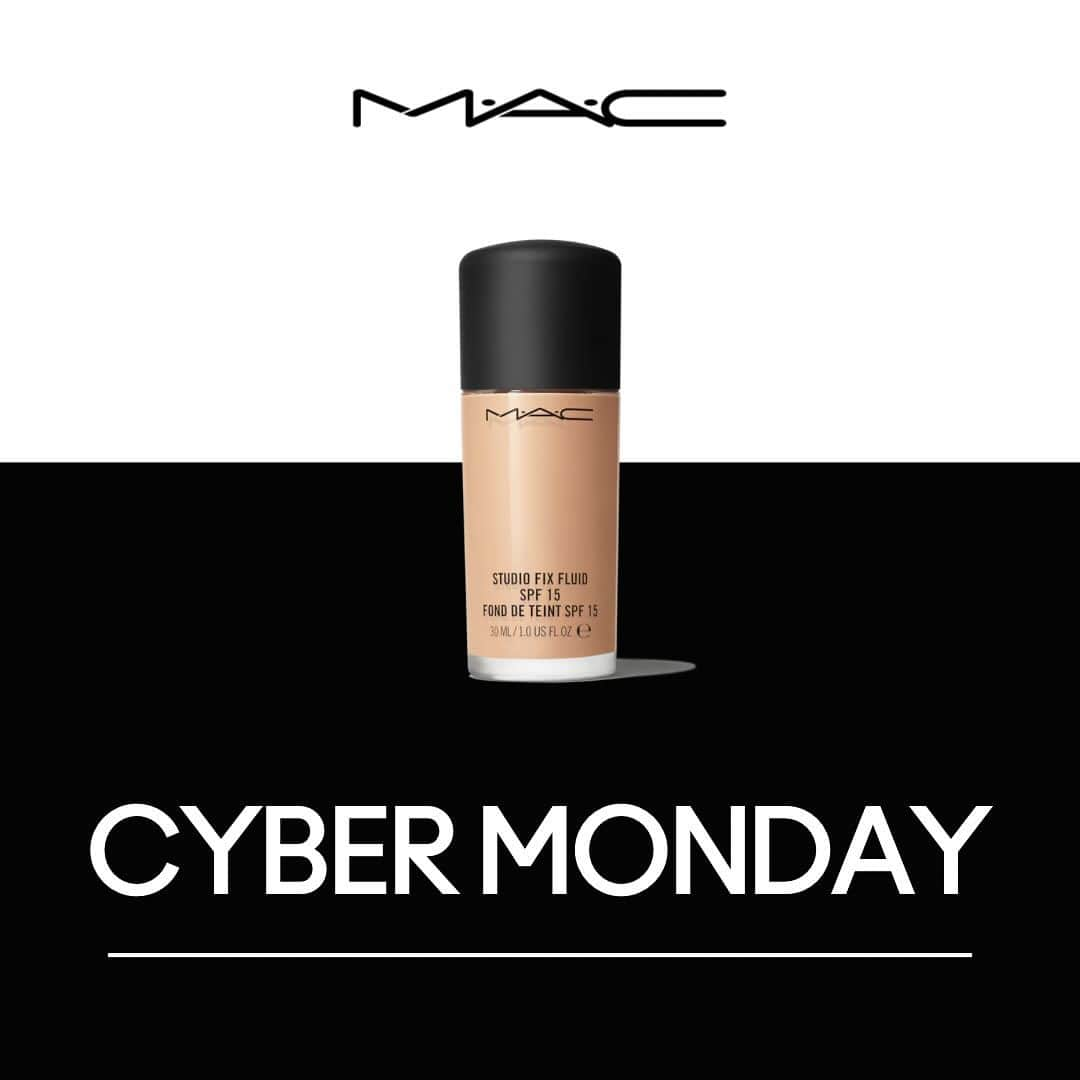 M·A·C Cosmetics Deutschlandさんのインスタグラム写真 - (M·A·C Cosmetics DeutschlandInstagram)「CYBER MONDAY 💙💙   DAS ist das große Cyber Deals Finale! Sichere Dir NUR HEUTE unser MAC Studio Fix Fluid für 19,90€*  Online und in unseren Stores ✨   *Nur heute am 27.11.2023 gültig und solange der Vorrat reicht. Nicht mit anderen Rabattaktionen kombinierbar.」11月27日 16時08分 - maccosmeticsgermany