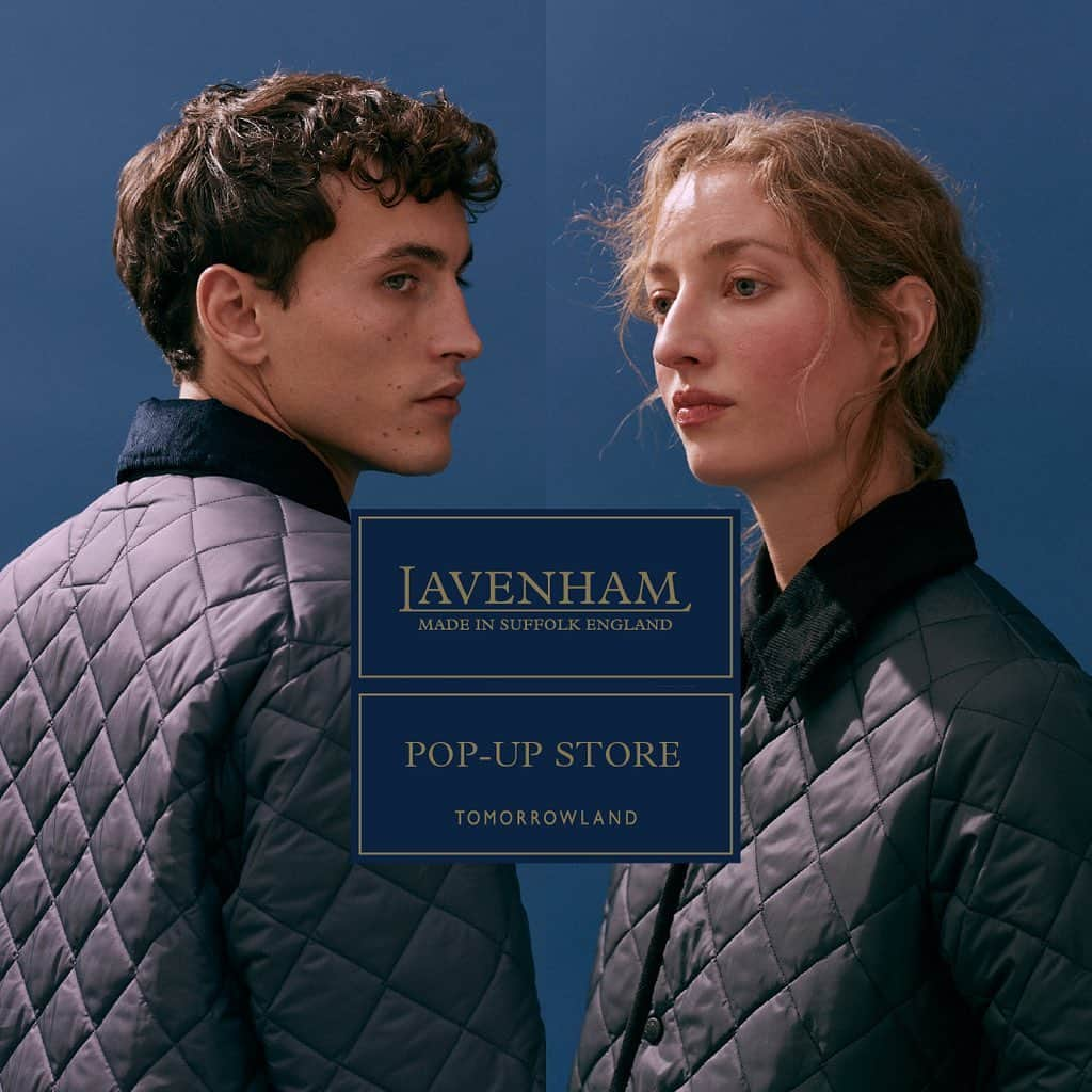 TOMORROWLAND 渋谷本店のインスタグラム：「. 〈LAVENHAM POP UP STORE〉  トゥモローランド 渋谷スクランブルスクエア店にて、11月23日(木)〜12月3日(日)より、『LAVENHAM POP UP STORE』を開催いたします。   期間中は、トゥモローランドだけの特別な別注アイテムだけでなく通常展開のない〈LAVENHAM〉のアウターをメンズ・ウィメンズで豊富に取り揃えます。  ぜひ店頭でご覧くださいませ。  ABOUT｜LAVENHAM（ラベンハム） 1969年に誕生したイギリスのアウターウエアブランド。 ホースブランケットに従来のジュート麻ではなく、ナイロンキルティングを採用し一躍有名に。 その翌年同様の生地を使用したアウターを発表し、ファッション性と実用性から多くの人々に支持されるブランドに成長しました。 キルティングジャケットの代表格として、幅広い素材を用い進化を続けています。  ※代引き、WEB決済も承っております。ご希望の方は店舗までお問い合わせください。 DMのご返答にはお時間を頂戴する場合がございます。予めご了承ください。  ▪️TOMORROWLAND 渋谷スクランブルスクエア店 渋谷区渋谷2-24-12 渋谷スクランブルスクエア 7F TEL 03-3407-5880 10:00〜21:00  @lavenham  @lavenhamjp  @tomorrowland_mens  @shibuya_scramble_square #トゥモローランド渋谷」