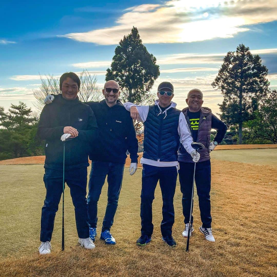ブレイズ・プラントのインスタグラム：「The Boyz! #golf #japan」