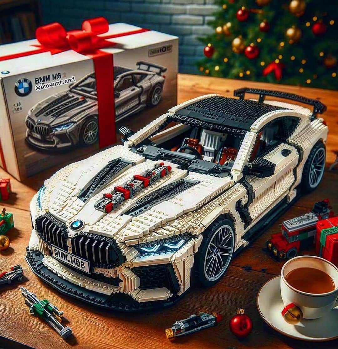 CARLiFESTYLEのインスタグラム：「Which BMW would you get? Lego AI by @bmwtrend #carlifestyle #bmwm」
