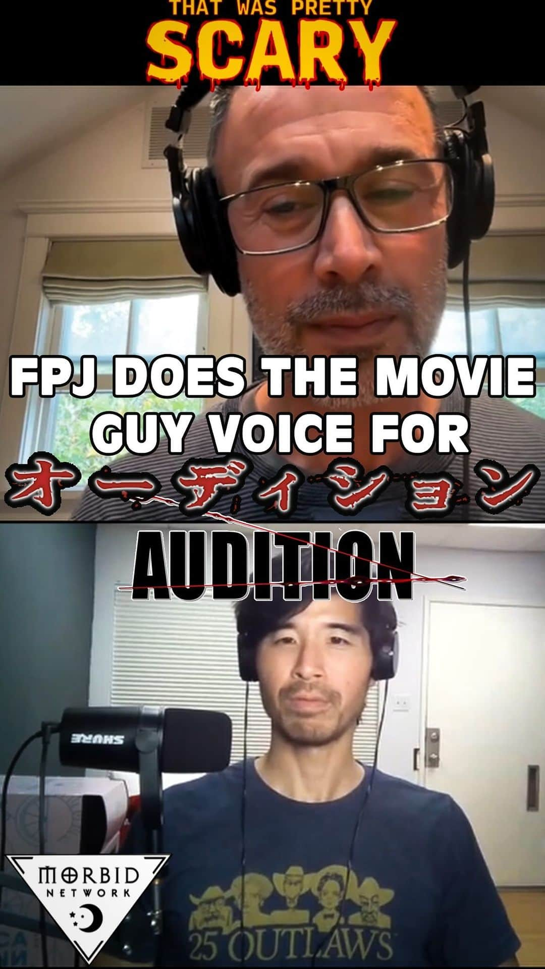 フレディ・プリンゼ・ジュニアのインスタグラム：「🎙️MOVIE GUY VOICE MONDAY!🎙️ This week on TWPS, we’re covering the Japanese horror film AUDITION (オーディション) directed by TAKASHI MIIKE (三池 崇史). Takashi-san’s movie is an inspiration for many of the neo noir and “torture porn” flicks that came about in the early 2000s. As always here’s FPJ’s movie guy voice! FULL EPISODE AVAILABLE ON WEDNESDAY! . . . . . #thatwasprettyscary #horror #podcast #cybermonday #japanese」