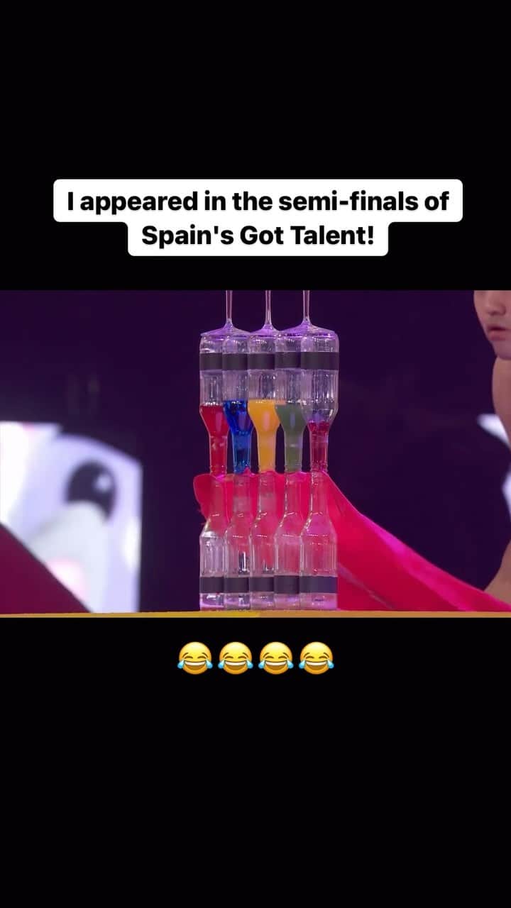 ウエスPのインスタグラム：「【I appeared in the semi-finals of Spain's Got Talent!】 #ウエスp  #kawaii」