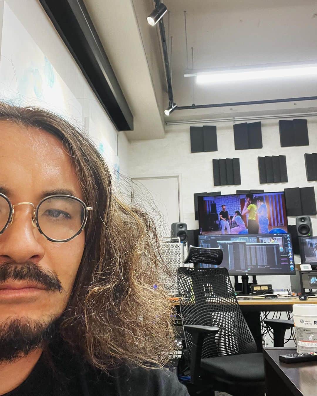 今成夢人のインスタグラム：「Edit room」