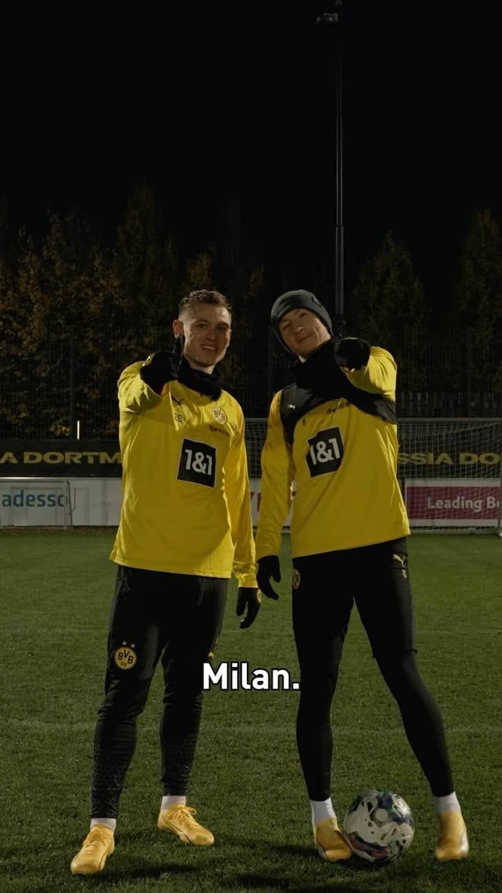 PUMA Footballのインスタグラム：「But who’ll win at San Siro? 👀 @acmilan @bvb09」