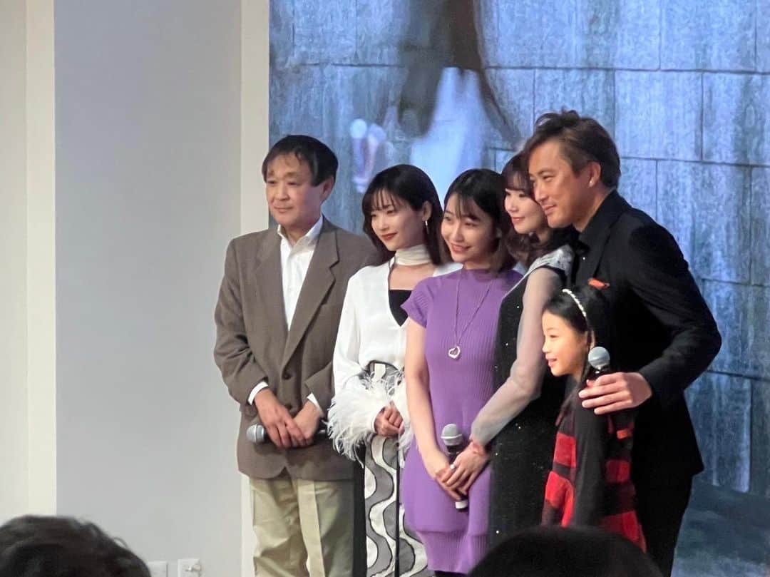 二宮芽生のインスタグラム：「映画『TSUSHIMA』初舞台挨拶でした🕊️ 改めて、たくさんの方々の協力の上にあると実感しました。 これからどんな旅をするのか楽しみな作品です。  #TSUSHIMA #GOT #godoftsushima」
