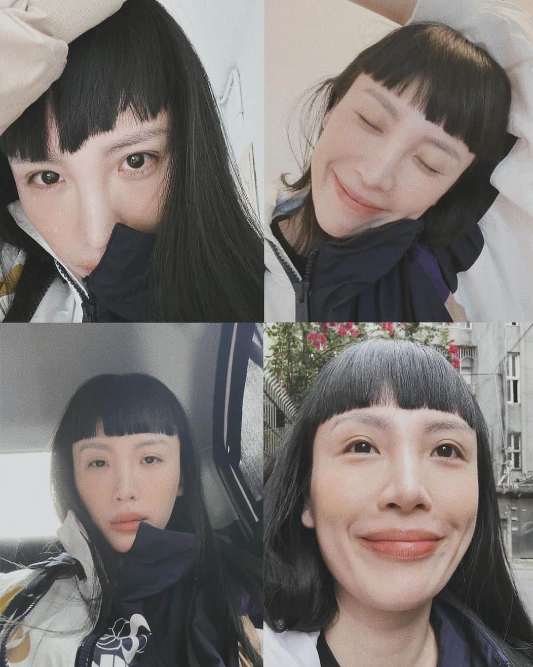 ウェイ・ルーシュエンのインスタグラム：「滿島光在金馬電影大師課上分享：  「我常覺得拍電影的人就像落下無數雨滴的人，把雨滴落到地面，不知道什麼時候會落在誰身上，不曉得在什麼地方會感動到誰。  希望我們這些造雨的人都抱持愛情、熱情繼續創作，身為演員就是讓體內的水分保持純淨，繼續落下雨滴。  人生很難講，永遠不知道下一個階段或下一秒會發生什麼事，希望大家不要放棄感受世界，不要讓自己變得不夠敏銳。」  -  好喜歡她用雨滴來形容感動，其實無論是電影或音樂或任何創作與表演，都是這樣的吧。  我好像花了很長的一段時間來變得正常，因為我以前覺得世界好奇怪，我也好奇怪，連說話都詞不達意，還帶著莫名的敵意與自卑活著。  有些事件會不斷重複直到明白了和學會了什麼，漸漸才會開始感覺到改變，但改變其實也令我害怕，就像拾荒老人那樣不願意丟掉任何東西，而那只是一種沒有安全感的表現。  但是清空了，就會有新的發生。  林青霞在終身成就獎的感言裡說：「我的人生，60歲之前是一個人，60歲之後是重新一個生命，今年8歲。」  我知道，那種越來越自由的感覺。如果我的腦袋裡住著一隻怪物，至少我現在知道怎麼和怪物溝通，也因為奇怪才有了許多奇妙的感受。  -  快樂不一定是因為陽光，雨滴才有機會讓我們的距離更靠近。」