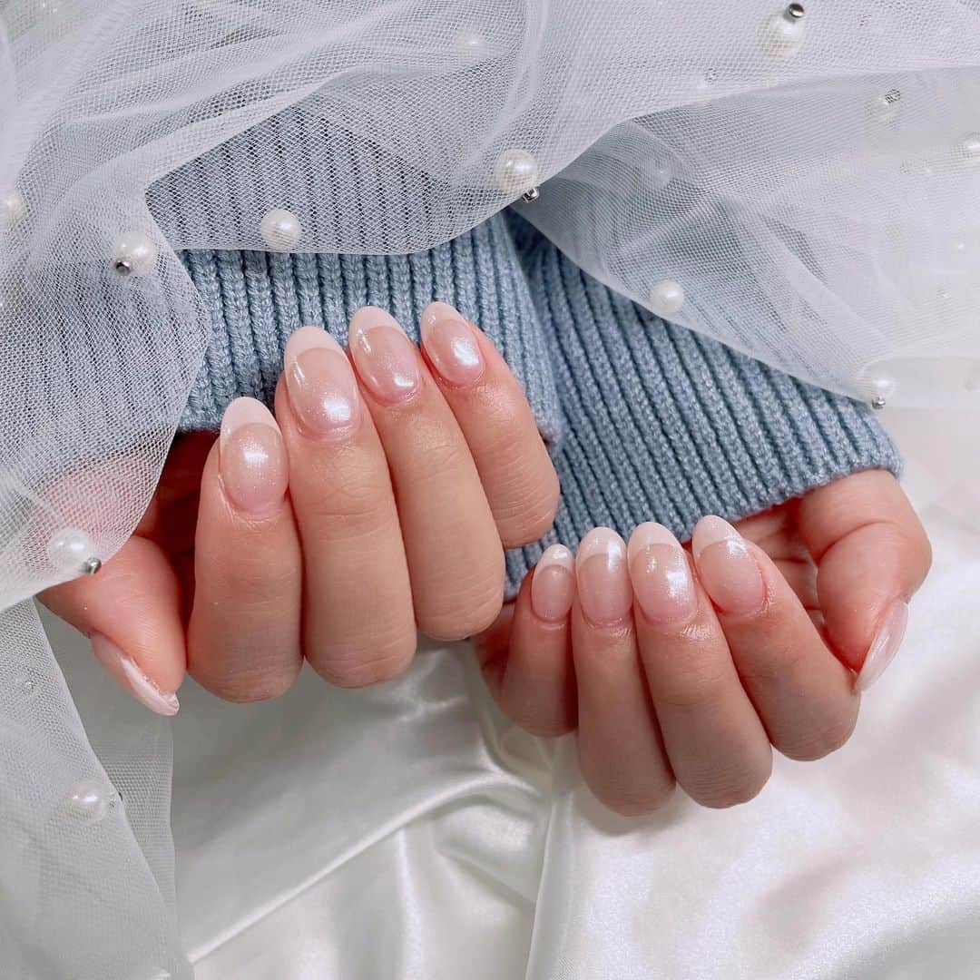 姫咲はなさんのインスタグラム写真 - (姫咲はなInstagram)「‪お仕事の為にシンプルネイルにチェンジ💅❄️ ・ ・ ・  #秋ネイル #冬ネイル#フレンチネイル#シンプルネイル #ピンクネイル#セクシー #女優 #姫咲はな #hanahimesaki」11月27日 17時27分 - hana.himesaki