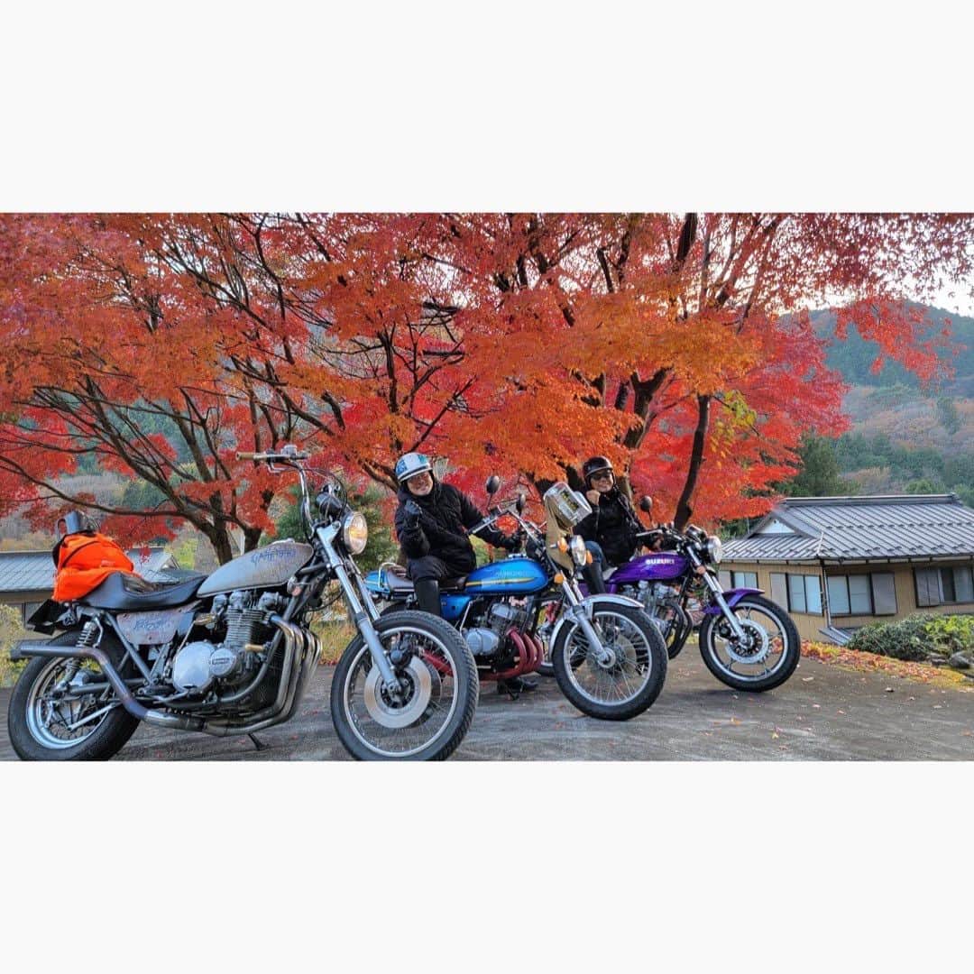 佐田正樹さんのインスタグラム写真 - (佐田正樹Instagram)「紅葉見にいこうようツーリング‼︎  よいしょ‼︎」11月27日 17時31分 - satakisama