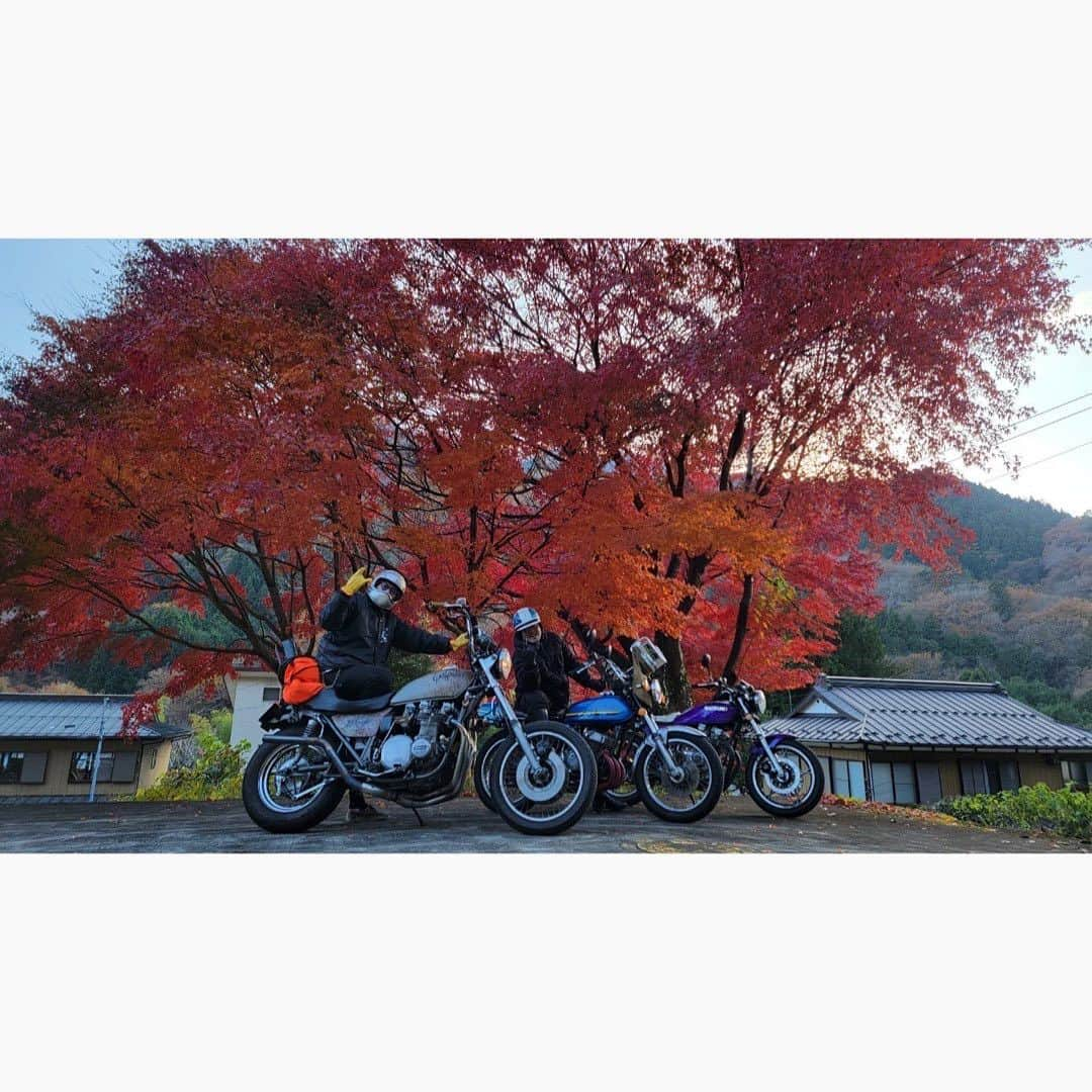 佐田正樹さんのインスタグラム写真 - (佐田正樹Instagram)「紅葉見にいこうようツーリング‼︎  よいしょ‼︎」11月27日 17時31分 - satakisama