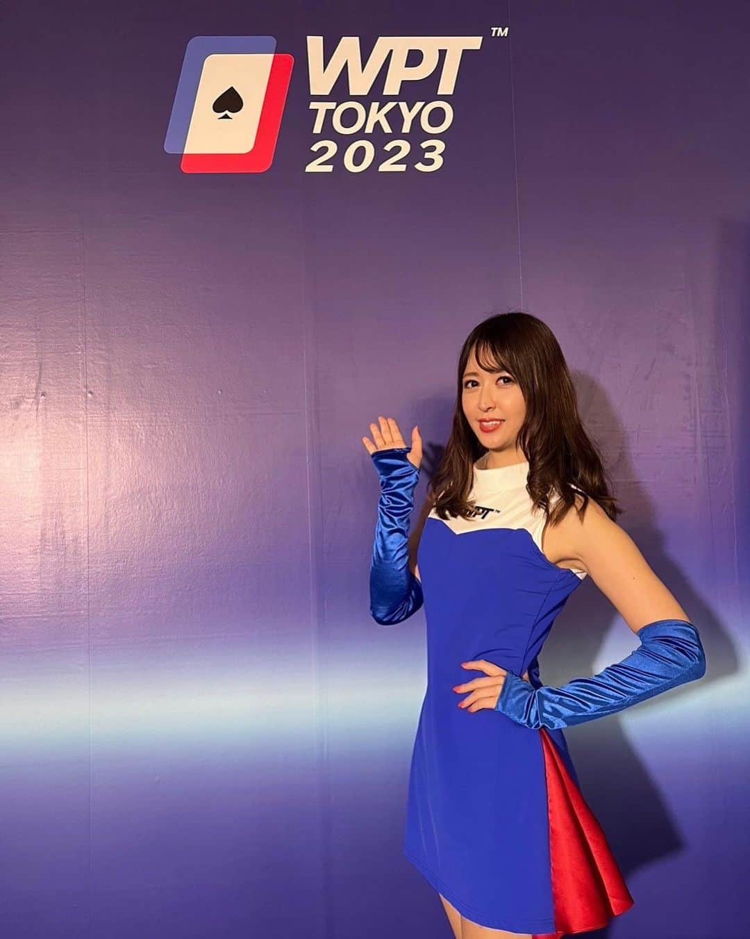 奥村美香のインスタグラム：「#WPT東京2023 お疲れ様でした✨ ご来場いただいた皆様、トーナメントを支えてくださった関係者の皆様ありがとうございました✨ 賞金一億円は凄い👏🤤 イメージガール出来て楽しかったです💗 #ポーカー　#ポーカー好きな人と繋がりたい　#ラファエル　#ヒカル」
