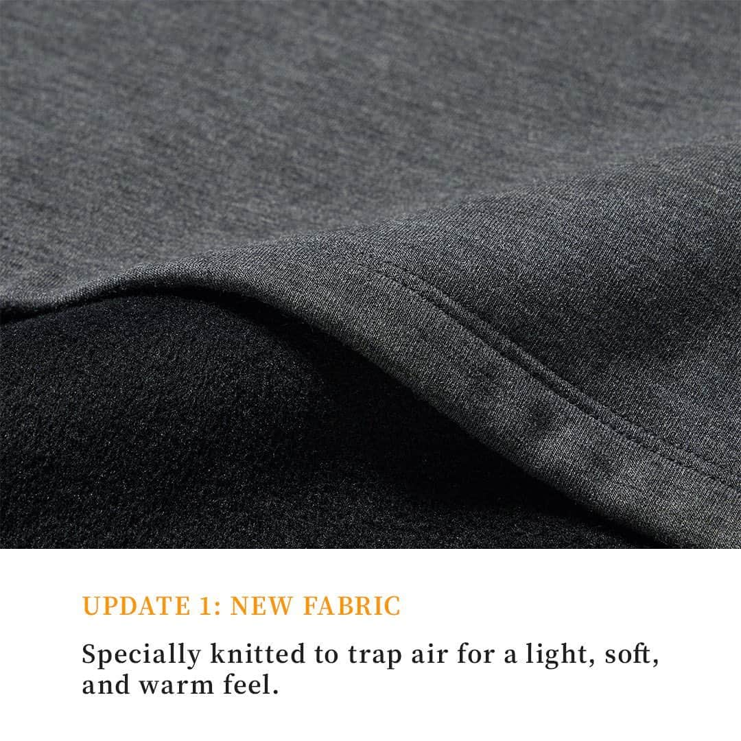 ユニクロさんのインスタグラム写真 - (ユニクロInstagram)「A new fabric for a soft and warm feel. Specially knitted for a soft and comfortable fit. A brushed interior for an extra soft feel. 461011 HEATTECH Ultra Warm Crew Neck Long-Sleeve T-Shirt  ［OTHER HEATTECH ITEMS］ 461012 HEATTECH Ultra Warm Turtleneck T-Shirt 461015 HEATTECH Ultra Warm Tights   #HEATTECH #UNIQLO #LifeWear  *The product availability differs among regions. Please check your regional account or website.」11月27日 17時52分 - uniqlo