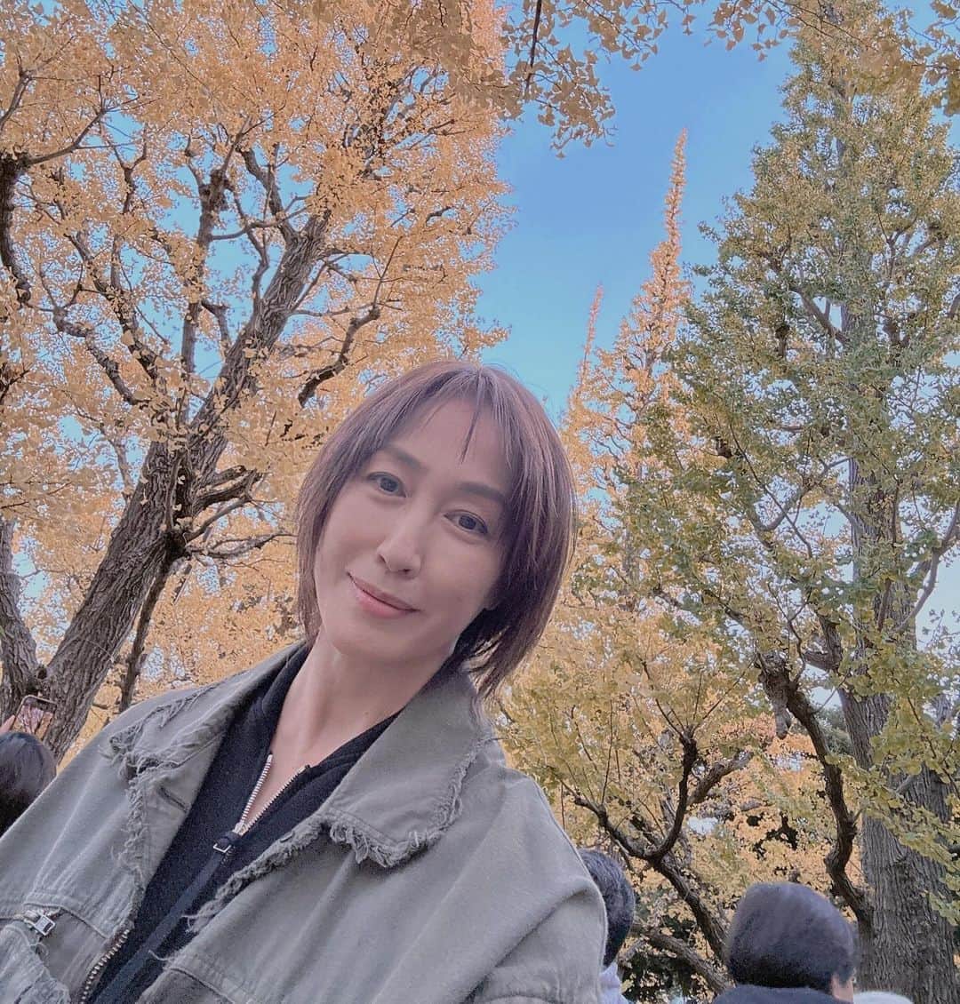 高島礼子さんのインスタグラム写真 - (高島礼子Instagram)「紅葉🍁の中の散歩 美しい色に癒されます 間に合って良かった🍂  #紅葉🍁 #散歩」11月27日 18時18分 - reico.official