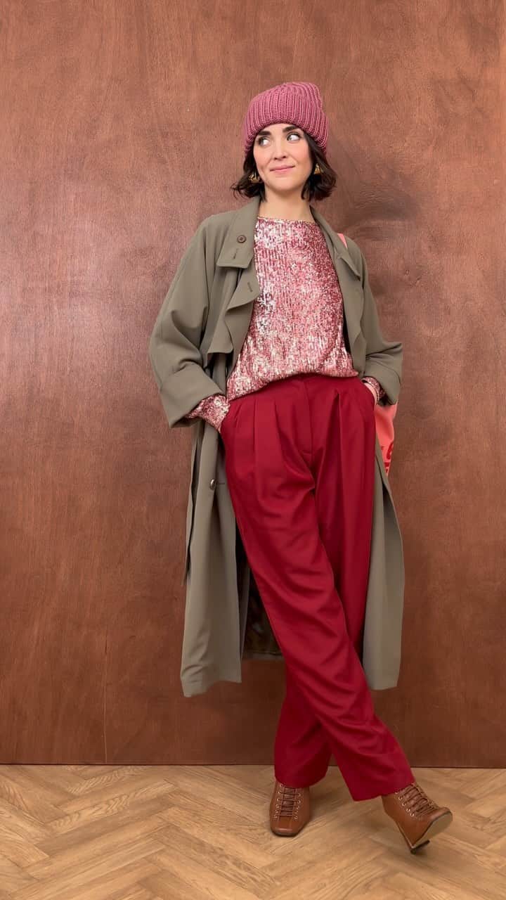 lisa gachetのインスタグラム：「La preuve en images qu’un pantalon aussi peut faire un look ✨」