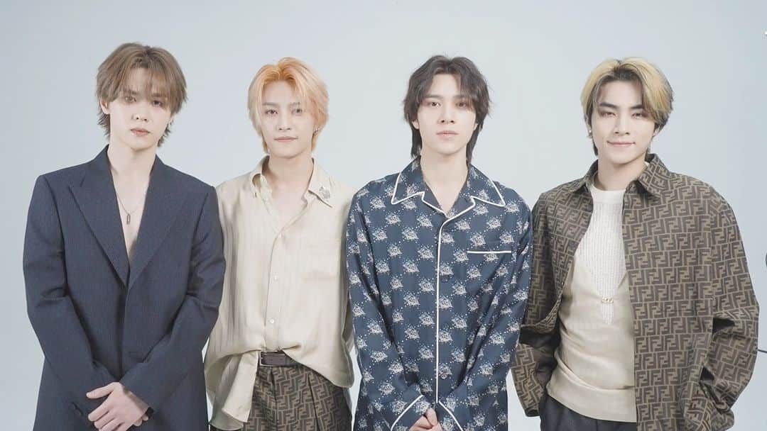 NYLON JAPANのインスタグラム：「明日発売の #NYLONJAPAN Wカバーで日本初表紙を飾る #WayV の #クン #シャオジュン #ヘンドリー #ヤンヤン のコメントムービーが到着💫  目がくらむほどの圧倒的ビジュアルは誌面で是非チェックを🔥 日本をもっと熱狂させる、威神V旋風を一緒に巻き起こそう🔟🐣   詳細はNYLON.JPでチェックして💘 www.nylon.jp/NYLON236   #NCT #威神V @fendi @wayvofficial」