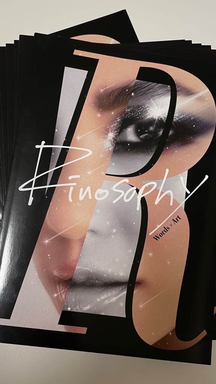 仲宗根梨乃のインスタグラム：「Art book “Rinosophy” Coming out soon 🌟#rinosophy . 先行予約▶️ https://infonakasone.stores.jp/items/6554ecf3613f7d09d60c92bc . Graphic Designer ▶️ @bebelipa」