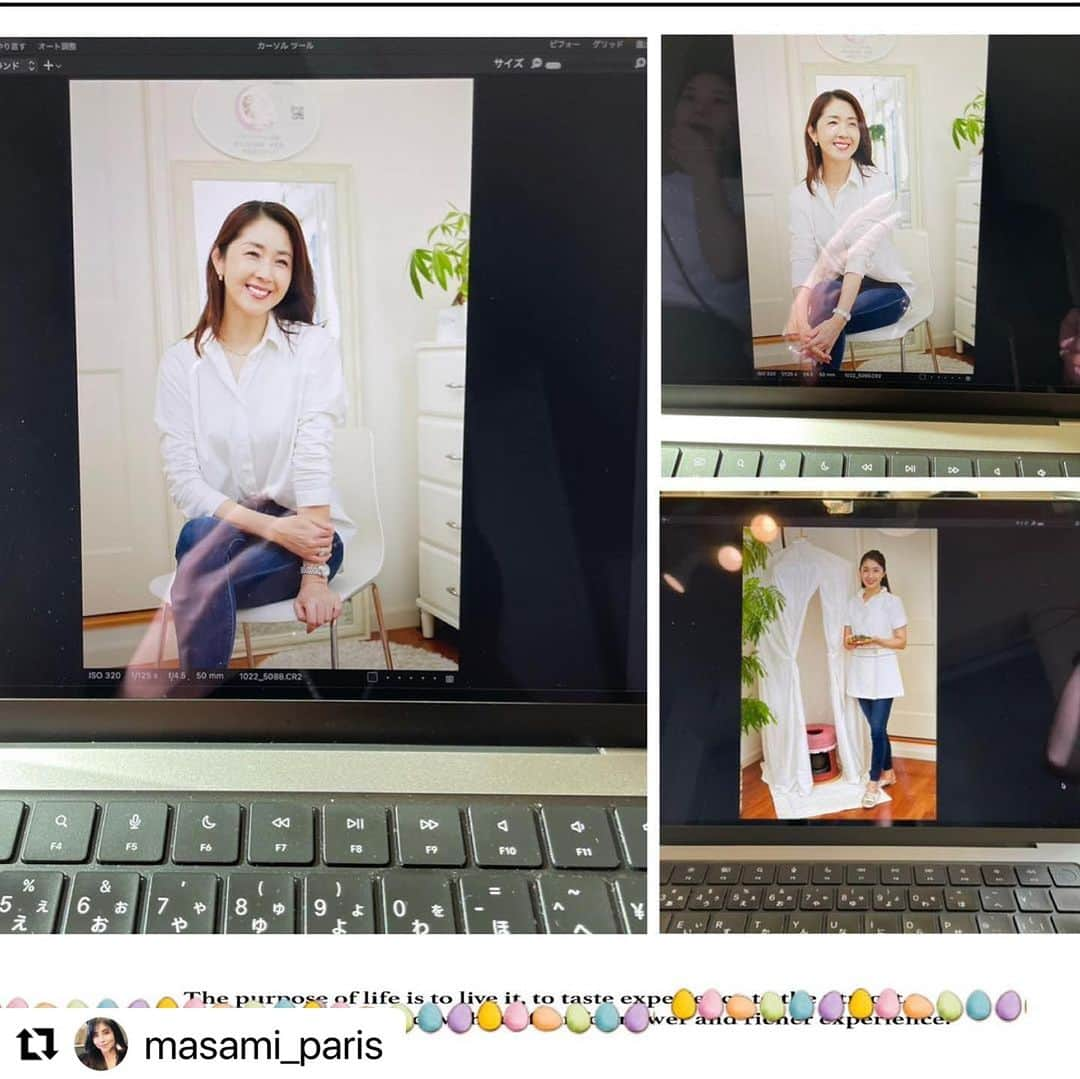 芦田桂子さんのインスタグラム写真 - (芦田桂子Instagram)「只今、発売中 #美st でライターの正美さん @masami_paris に取材して頂きました☺️ ペライベートやサロン、子供達のことまでステキに書いてくだって本当に感謝✨ 以下、シェアさせて頂きます ありがとうございました☺️✨ ・ ・・・ 美ST1月号「今、50代がいちばん元気！ いちばん綺麗！」にて モデルでサロンオーナーの芦田桂子さんを取材させていただきました🎵 @keiko_ashida   透き通るような白肌の秘訣は 自身がオーナーをされている 『ラグジュアリーよもぎ蒸し®️』 にありというのも納得🎶  桂子さんご自身が全国の産地に足を運び 厳選した東洋ハーブ、西洋ハーブ、漢方などを その日の体調に合わせてブレンドして使用されているそうで  よもぎ蒸し後は サラサラの汗が全身から出てスッキリするし、顔色もワントーン明るくなるそう✨  むくみ、慢性疲労、冷え性に加え 妊活効果もあるそうで 最近40代の不妊に悩んでいた方が 立て続けに妊娠されたというから ラグジュアリーよもぎ蒸しの凄さに 驚きました💞  経皮吸収するからこそ オーガニックな安心安全な素材に 拘っているそうです。  身長170センチの美人モデルさんですが シングルマザーとして 20代から大変な苦労をされていて  神様ってどれだけの苦渋を彼女に 与えるの💦 と叫びたいくらいでした。  壮絶なストーリーは 是非、本誌をご覧下さいませ🤗  カメラマン　渡邊明日香さん @a_suuuuka   ○自由が丘 ラグジュアリーよもぎ蒸し®️サロン @graces_beaute  「Graces beaute」 目黒区自由が丘1丁目 03-6421-4922  #よもぎ蒸し  #よもぎむしサロン  #gracesbeaute  #芦田桂子  #芦田桂子さんありがとうございました  #色白美人  #身長170cm  #シングルマザー  #取材  #取材させていただき有難うございました」11月27日 19時14分 - keiko_ashida