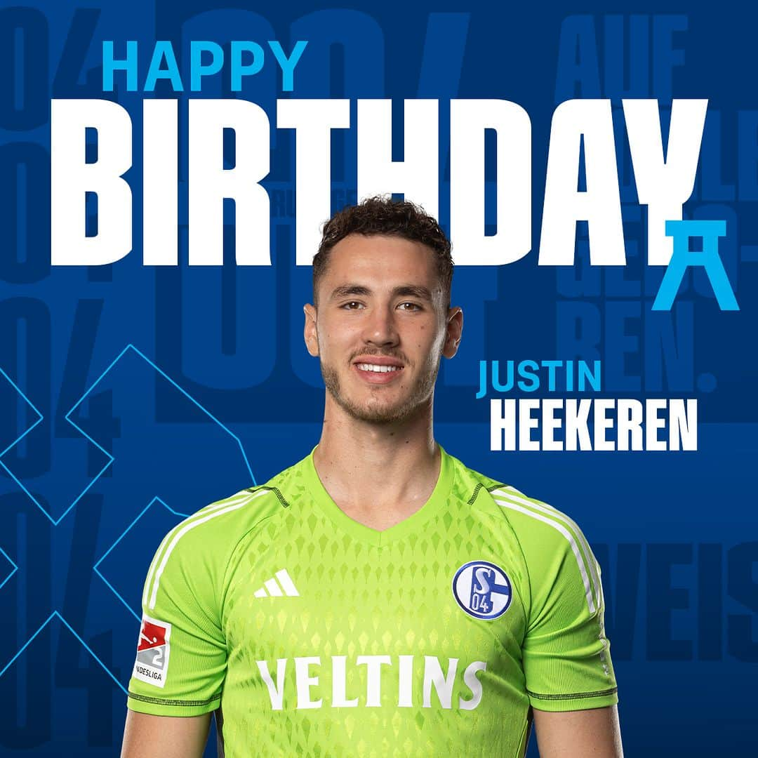 シャルケ04さんのインスタグラム写真 - (シャルケ04Instagram)「Alles Gute zum 2⃣3⃣. Geburtstag, @justin_heekeren!🎉 . . #S04 #Schalke #Knappen #Königsblau #HappyBirthday #Bday」11月27日 19時24分 - s04