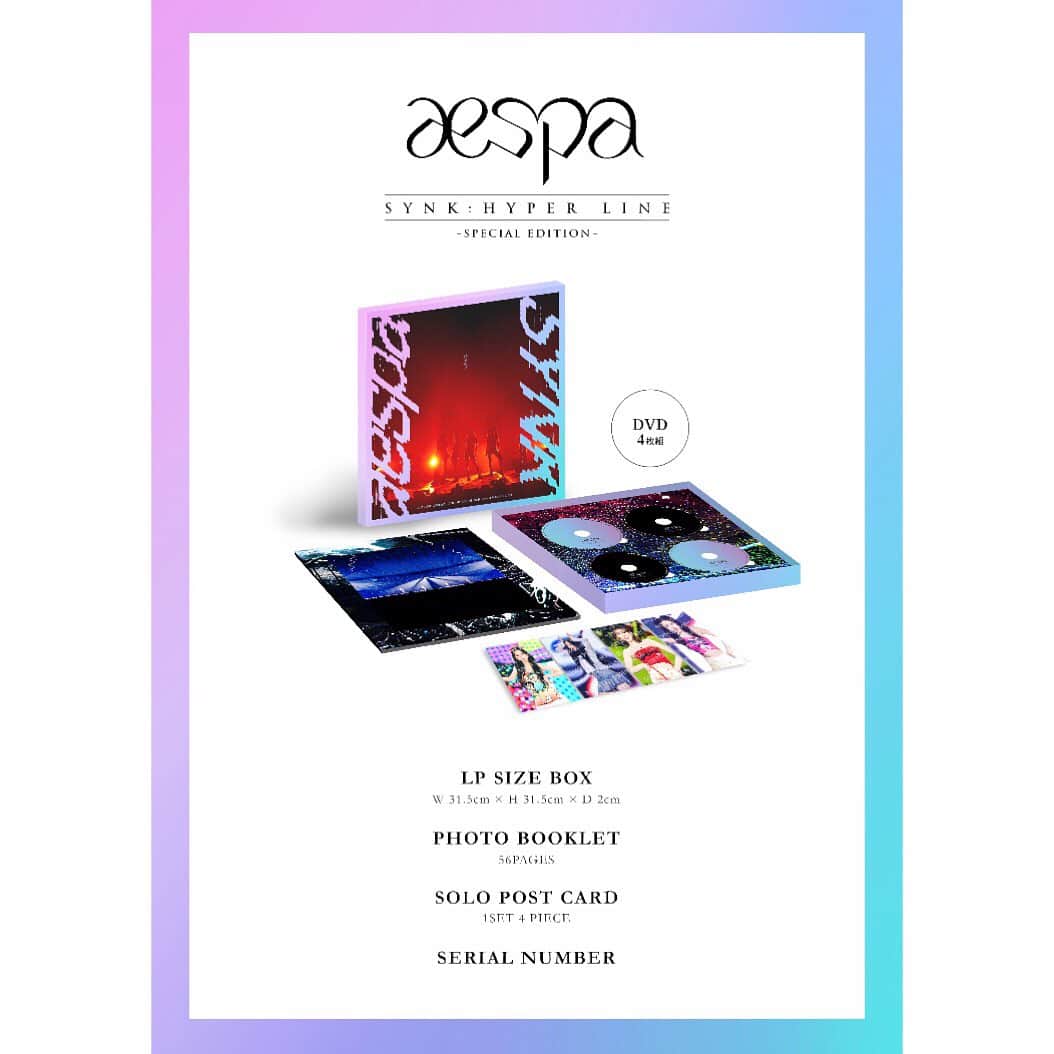 ワーナーミュージック・ジャパンさんのインスタグラム写真 - (ワーナーミュージック・ジャパンInstagram)「#aespa  『aespa LIVE TOUR 2023 ‘SYNK : HYPER LINE’ in JAPAN -Special Edition-』の商品詳細写真/封入特典の展開図/パッケージ図公開📸🤍   aespaならではの特別感と高級感を味わえる今作、是非お見逃しなく👀  💿ご予約はこちら👉 aespa.lnk.to/LIVETOUR2023」11月27日 20時00分 - warnermusic_jp