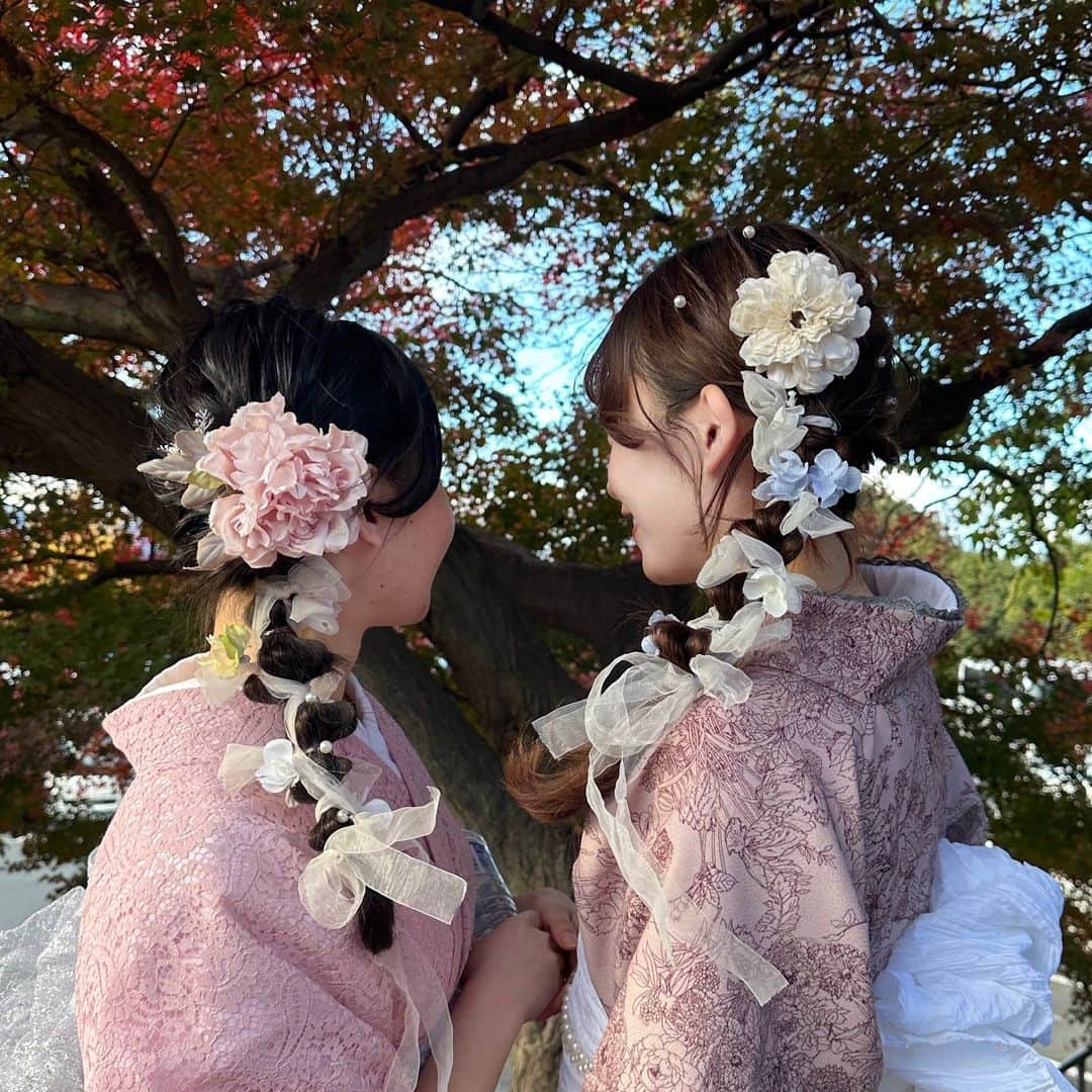 咲奈のインスタグラム：「mogi〰️🎀💞💞」