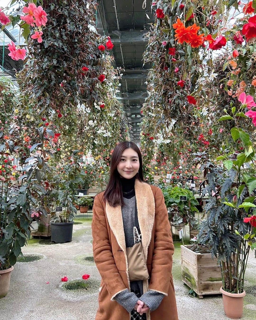 吉田怜菜のインスタグラム：「. . 💐💐💐 . . #日光花いちもんめ #ベゴニア #日光観光」